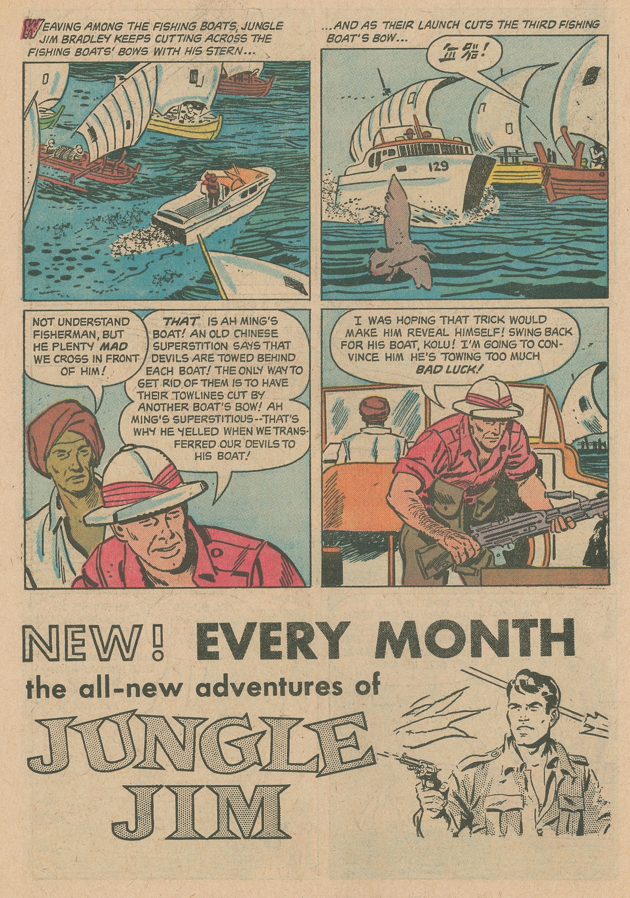 Read online Jungle Jim (1967) comic -  Issue # Full - 34