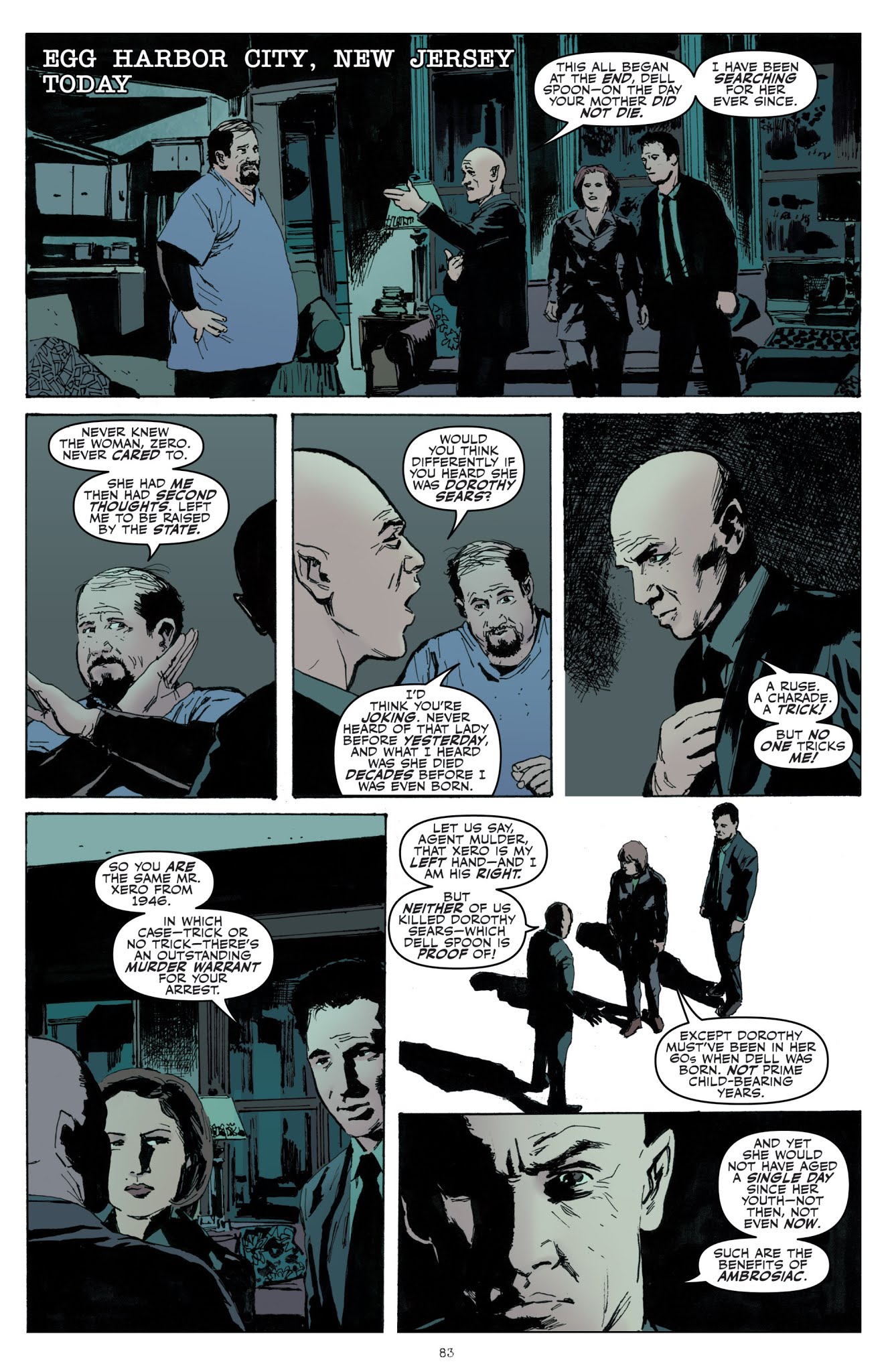 Read online The X-Files: Year Zero comic -  Issue # _TPB - 84