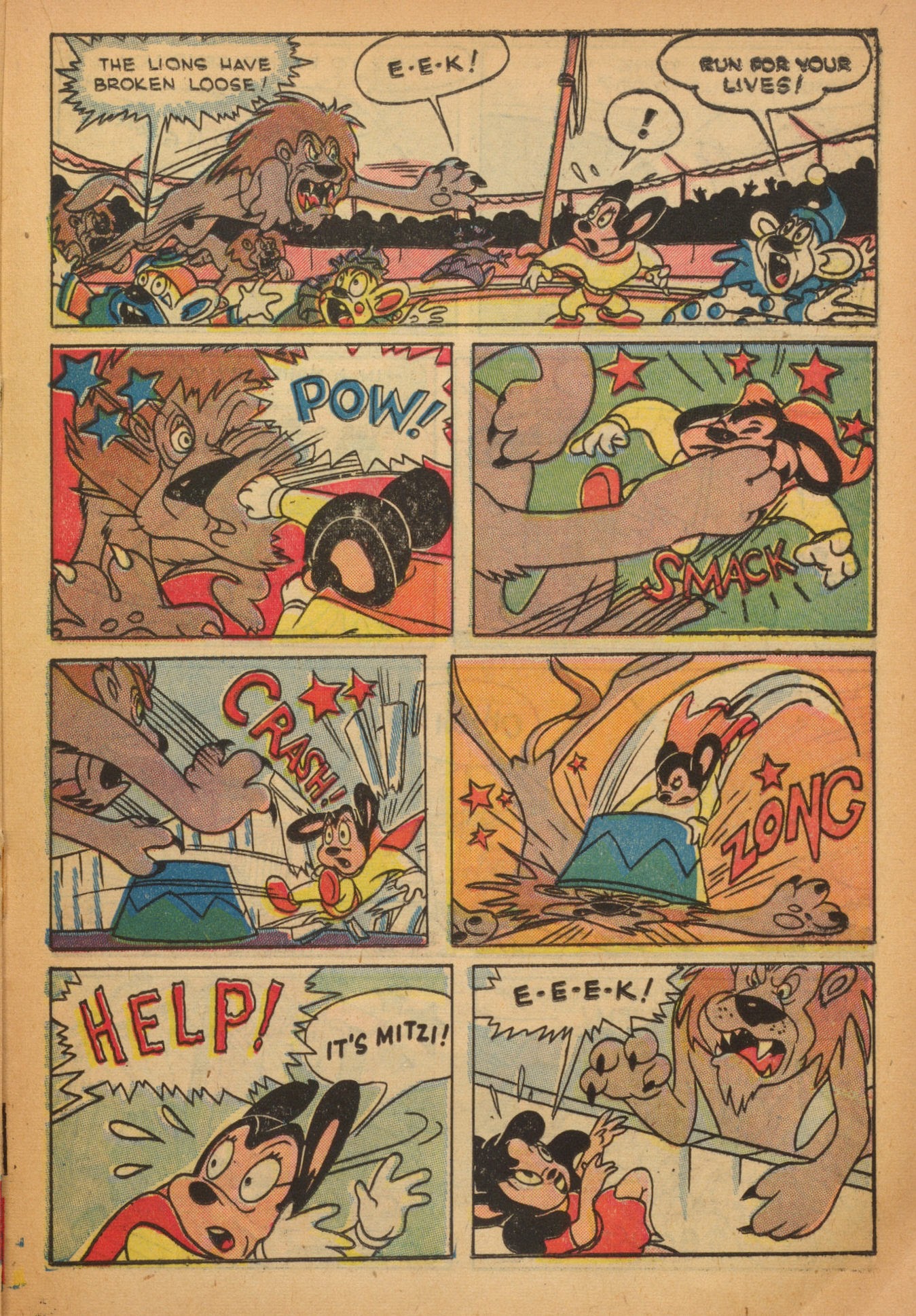 Read online Paul Terry's Mighty Mouse Comics comic -  Issue #6 - 25