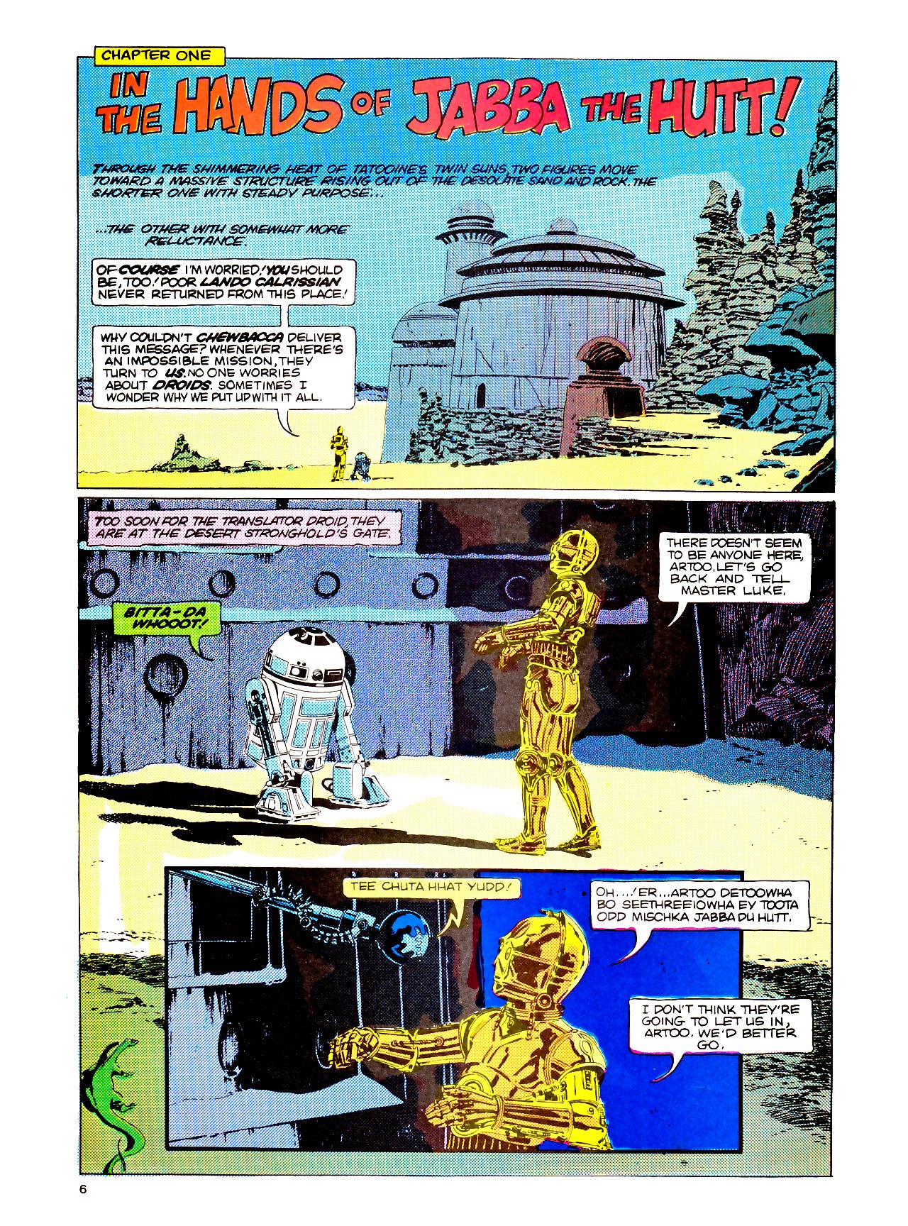 Read online Return of the Jedi comic -  Issue #148 - 6