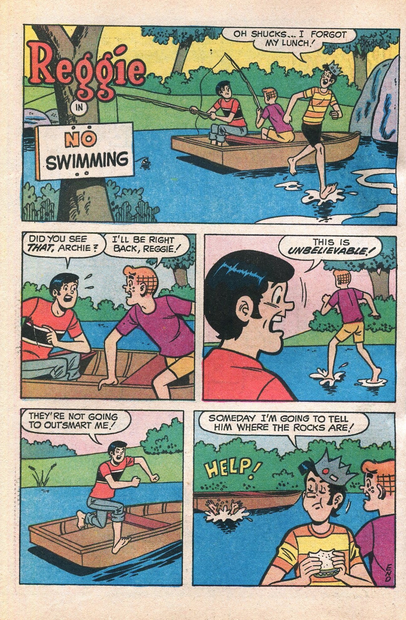 Read online Reggie's Wise Guy Jokes comic -  Issue #9 - 4