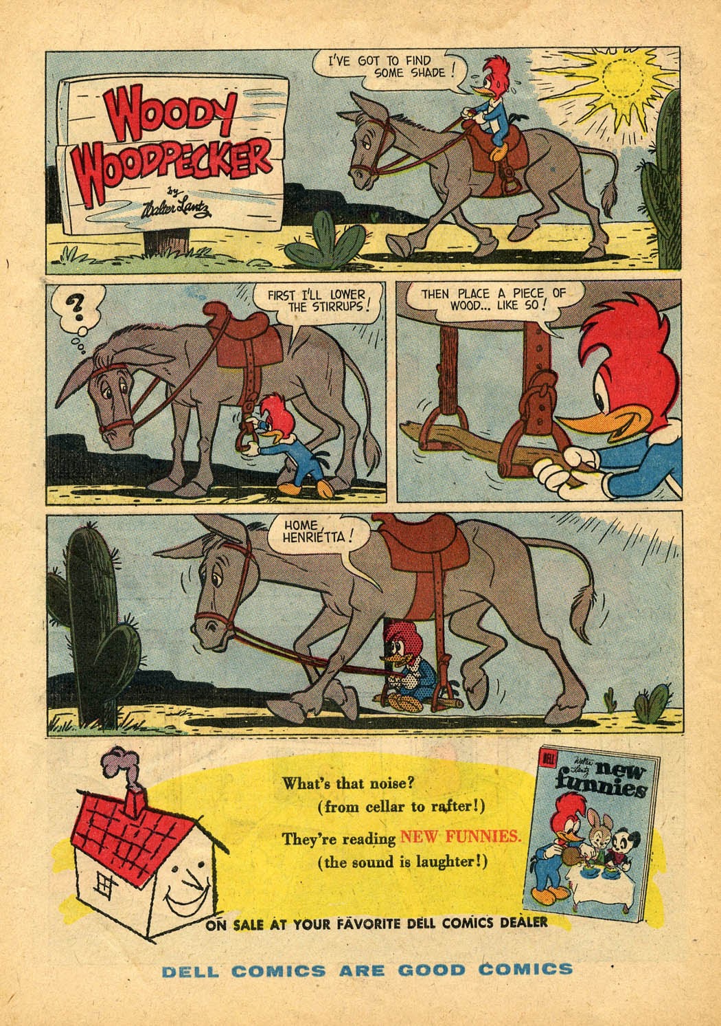 Read online Walter Lantz Woody Woodpecker (1952) comic -  Issue #43 - 34