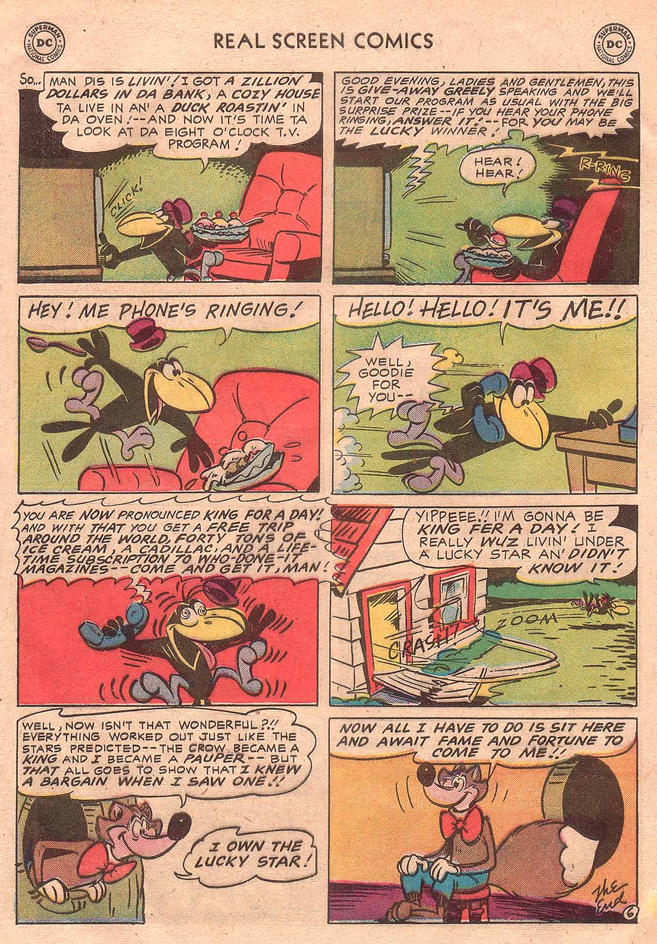 Read online Real Screen Comics comic -  Issue #118 - 8