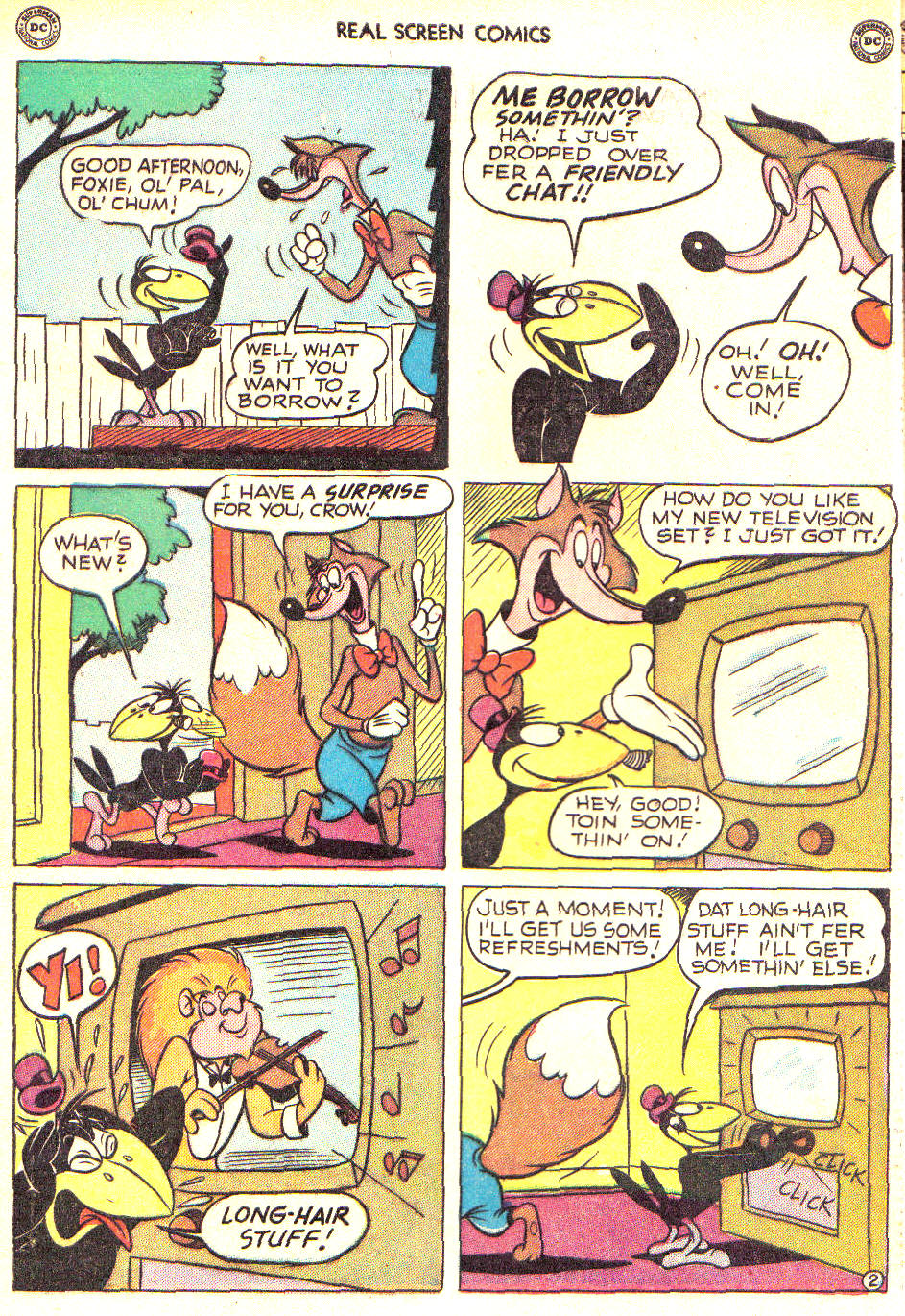 Read online Real Screen Comics comic -  Issue #32 - 4