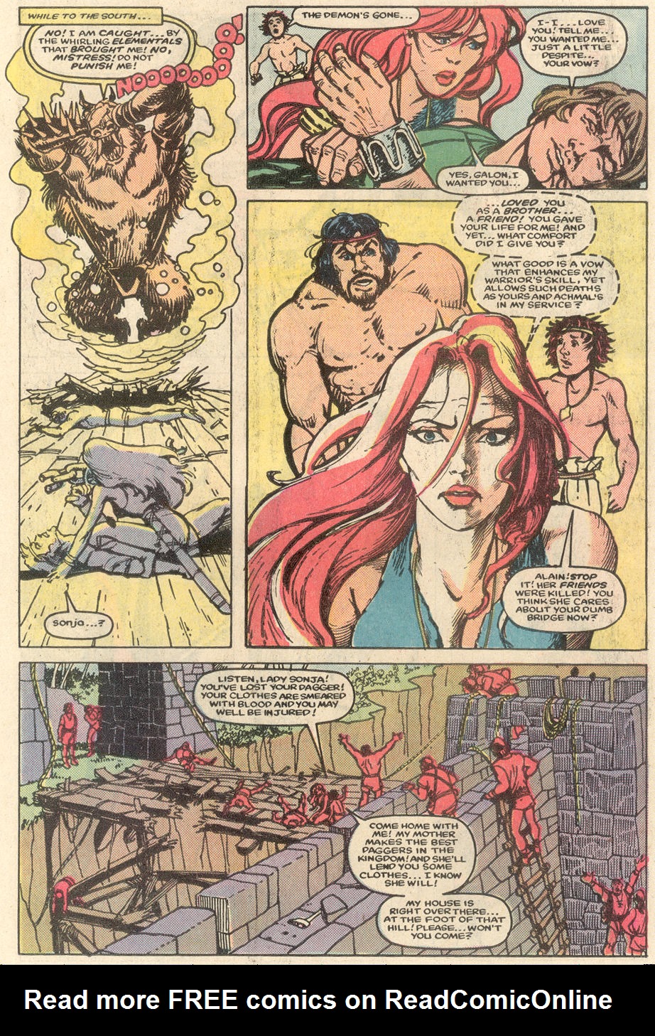 Read online Red Sonja (3rd Series) comic -  Issue #8 - 10