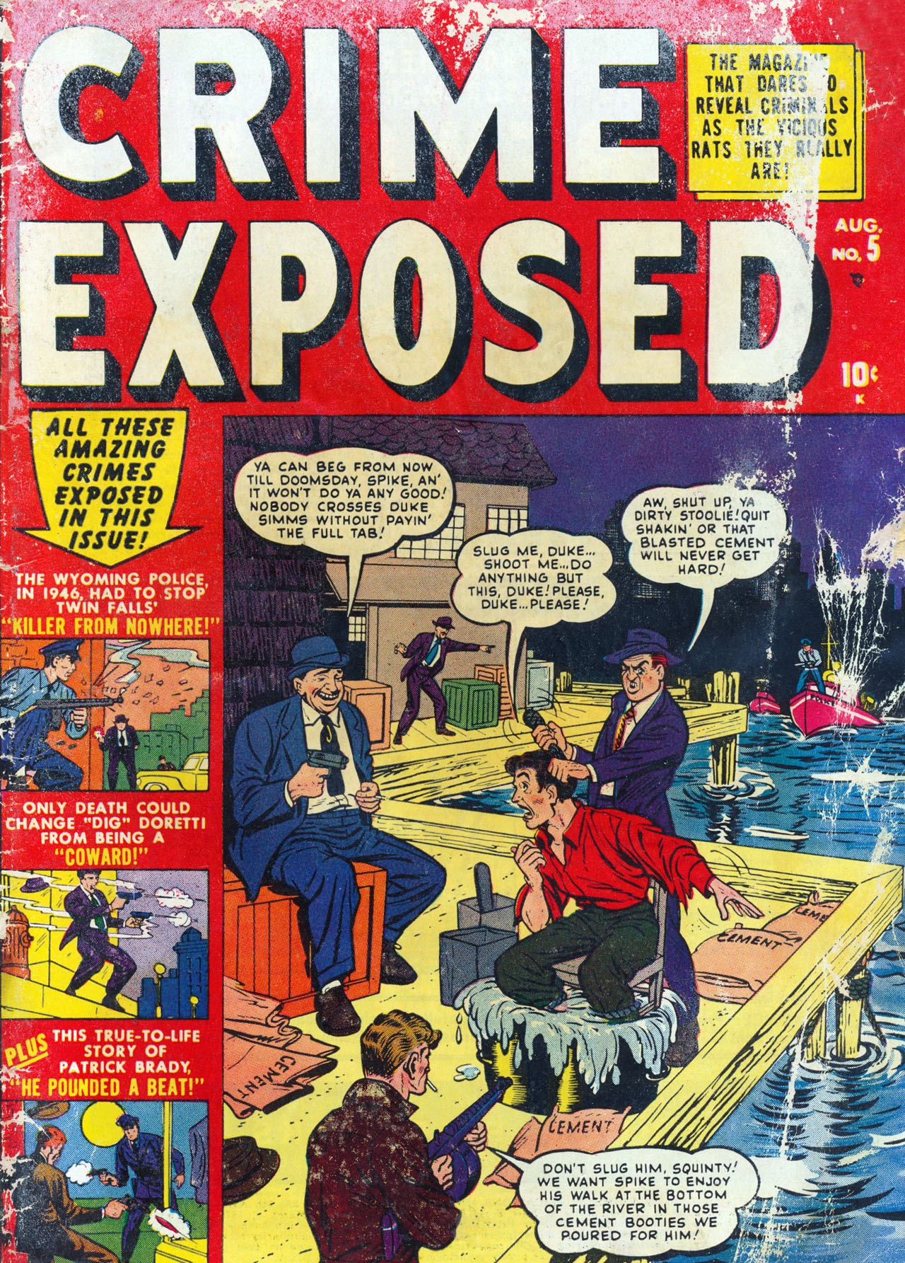 Read online Crime Exposed (1950) comic -  Issue #5 - 1