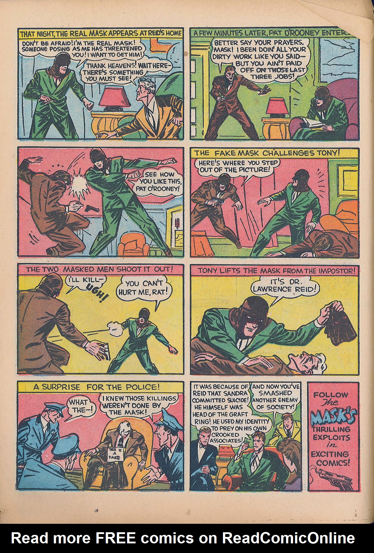 Read online Exciting Comics comic -  Issue #4 - 26