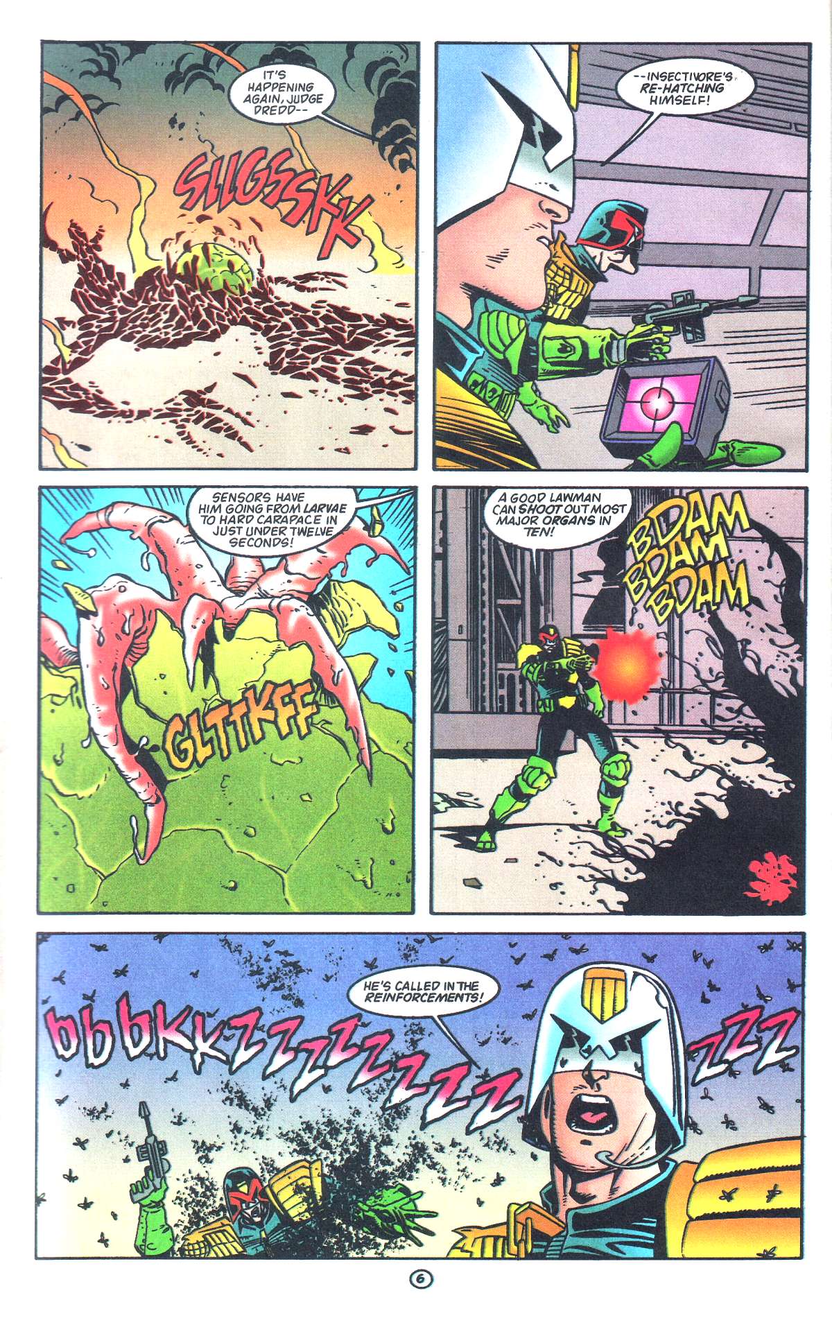Read online Judge Dredd: Legends of the Law comic -  Issue #5 - 8