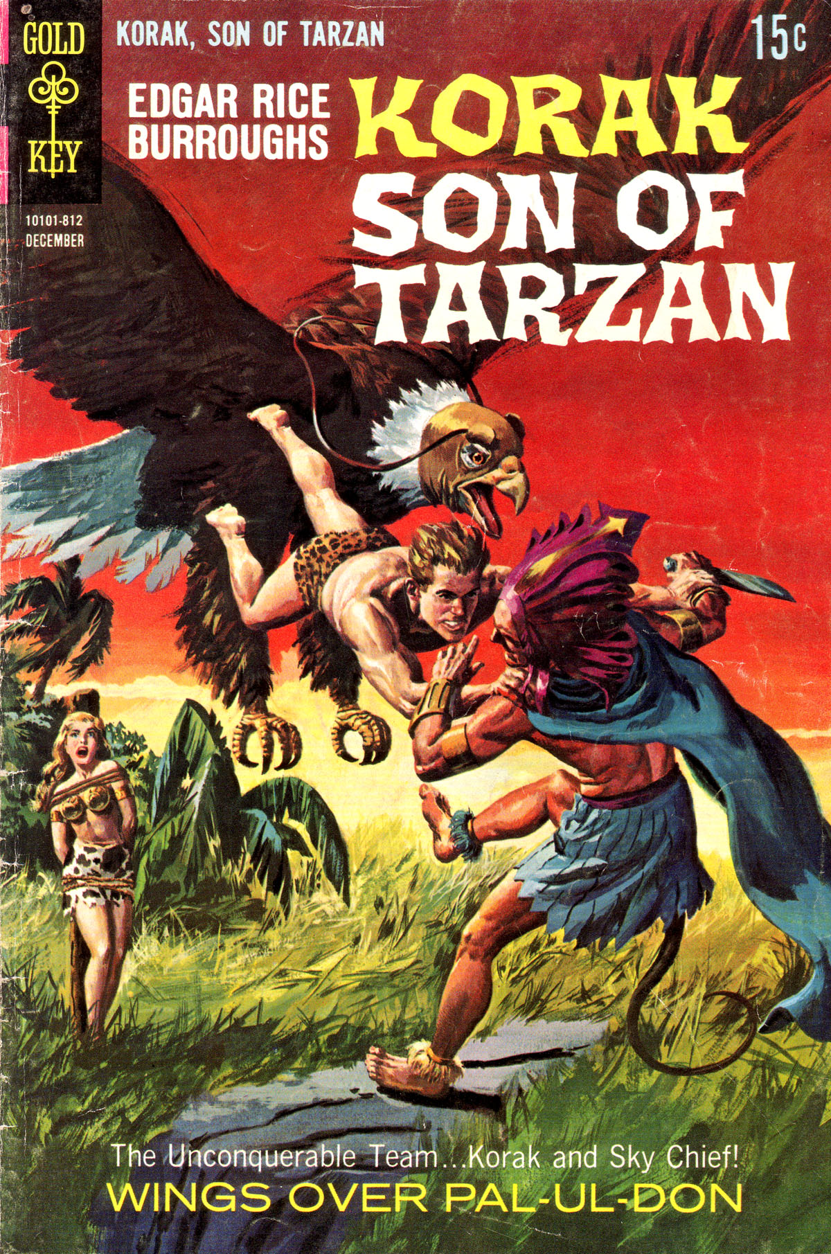 Read online Korak, Son of Tarzan (1964) comic -  Issue #26 - 1
