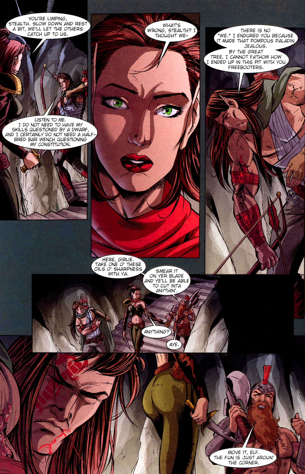 Read online Dungeons & Dragons: Tempests Gate comic -  Issue #4 - 19