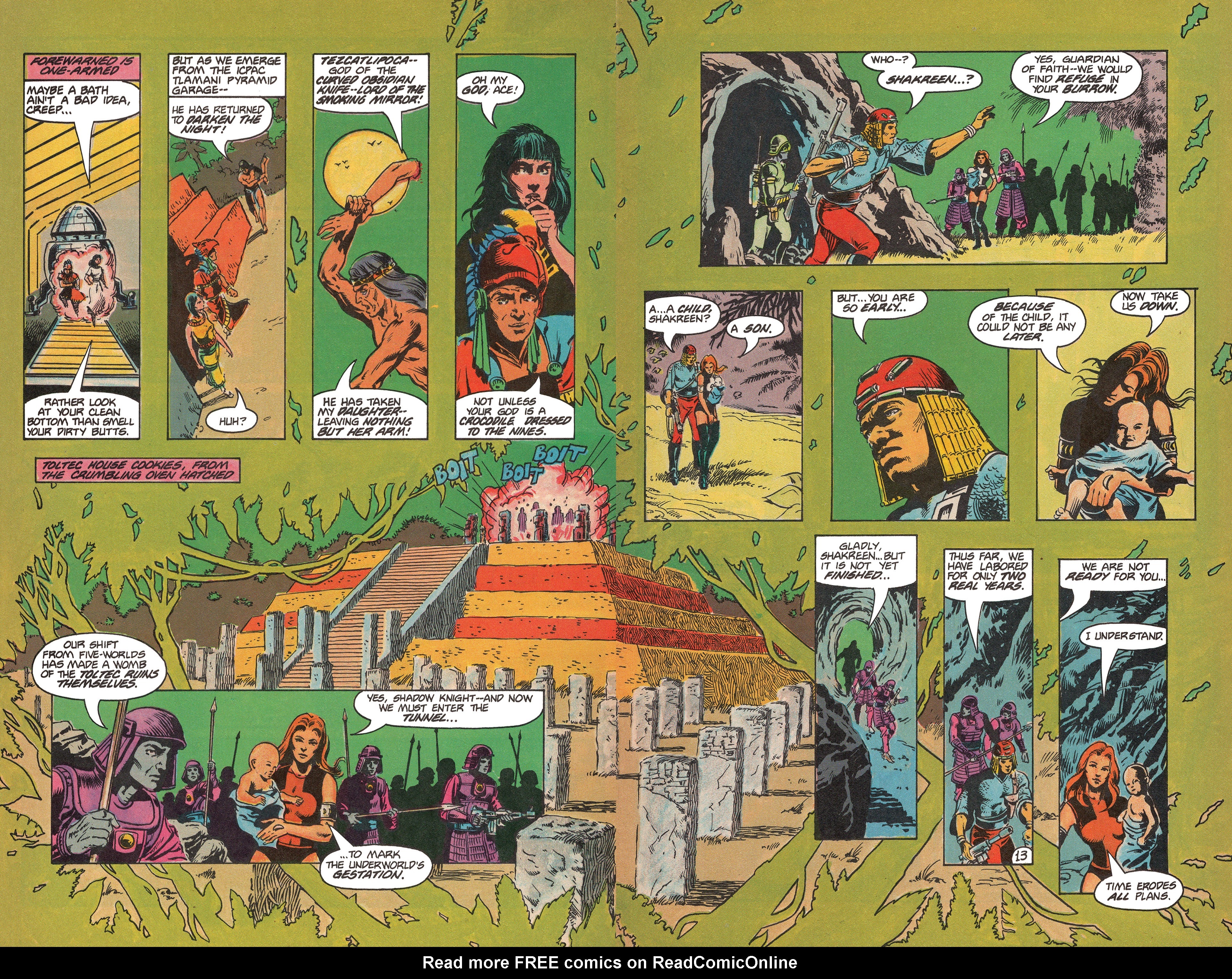 Read online Aztec Ace comic -  Issue # _The Complete Collection (Part 3) - 93