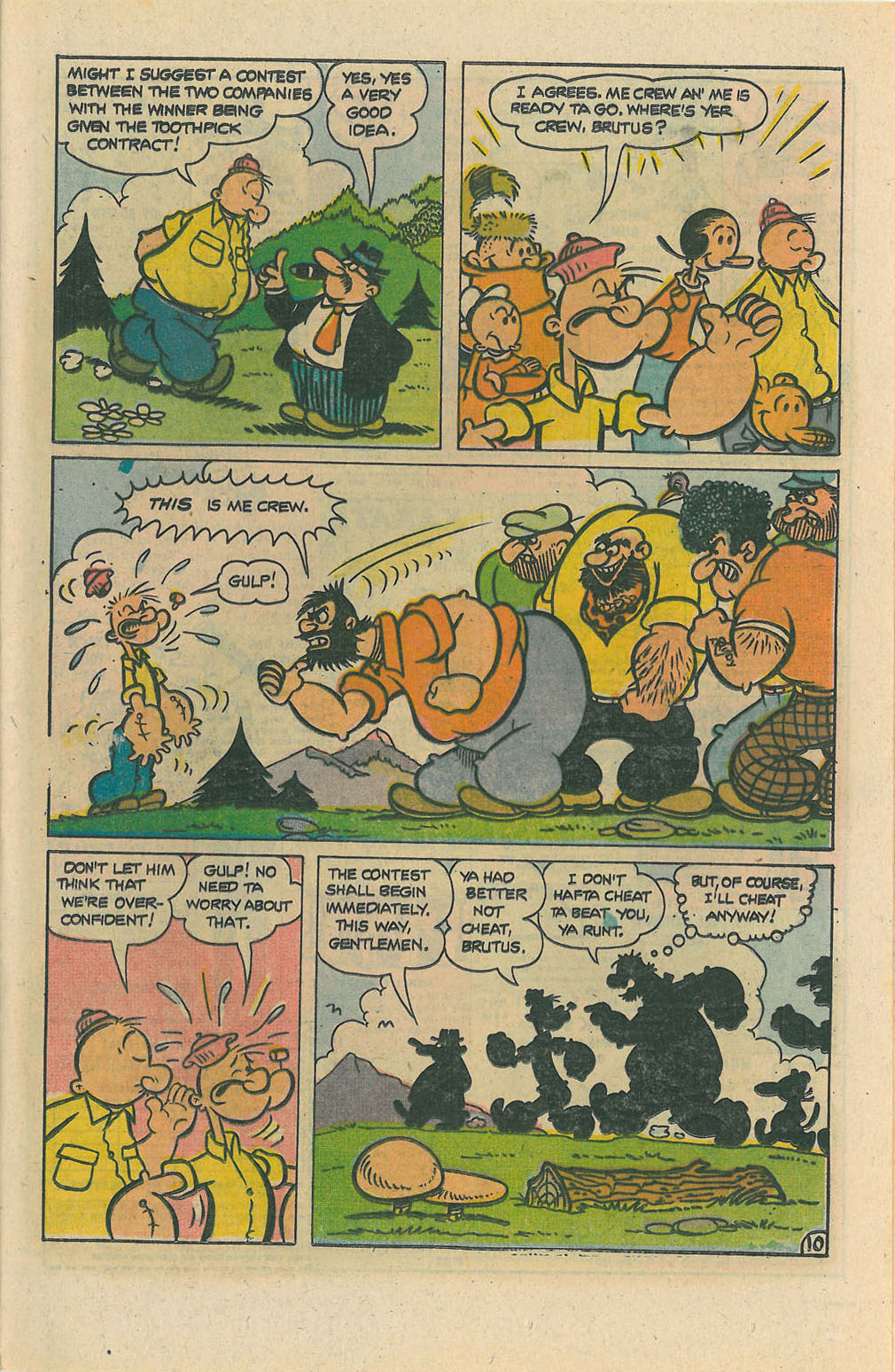 Read online Popeye (1948) comic -  Issue #126 - 13