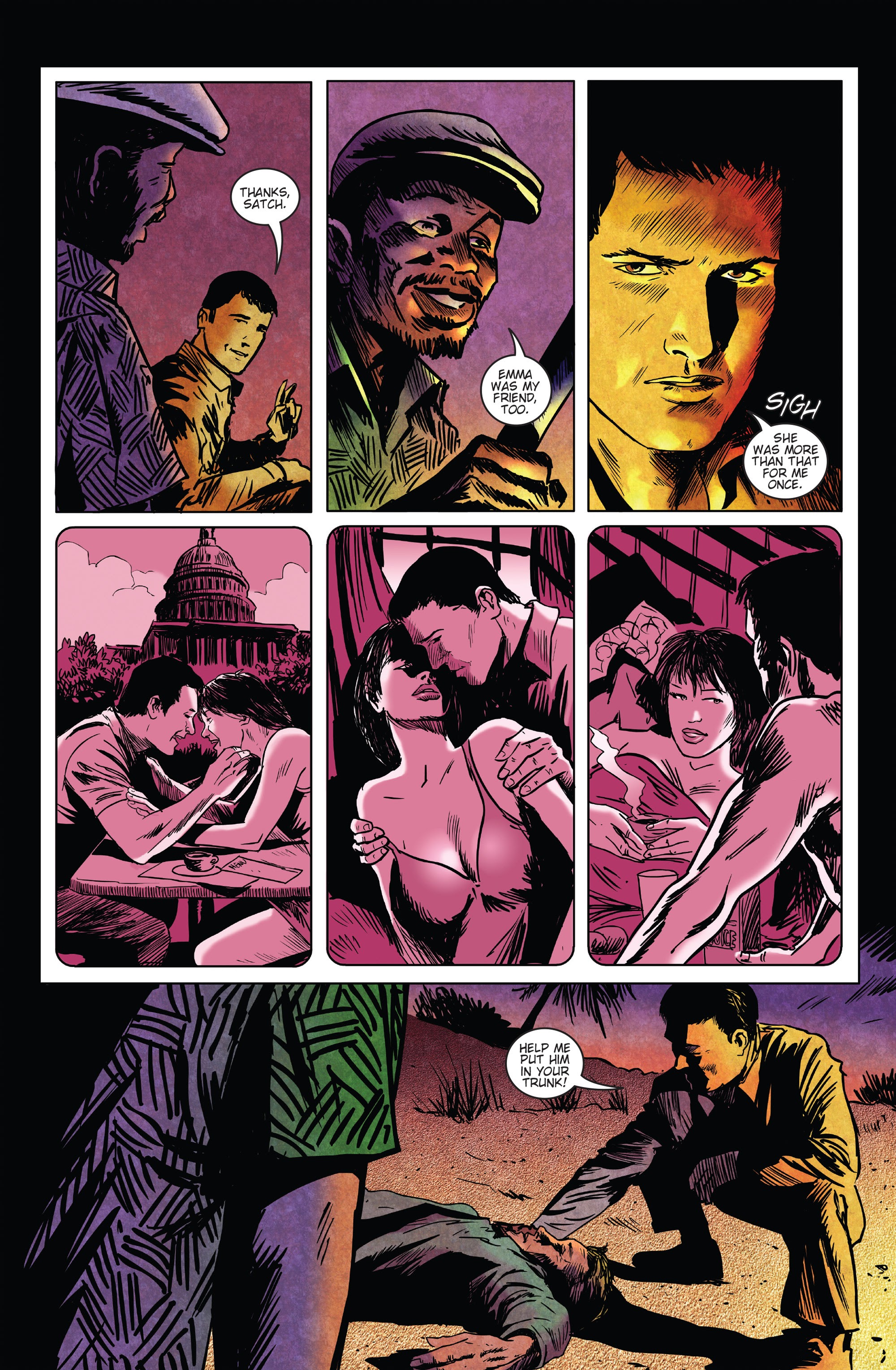 Read online Left On Mission comic -  Issue #1 - 22