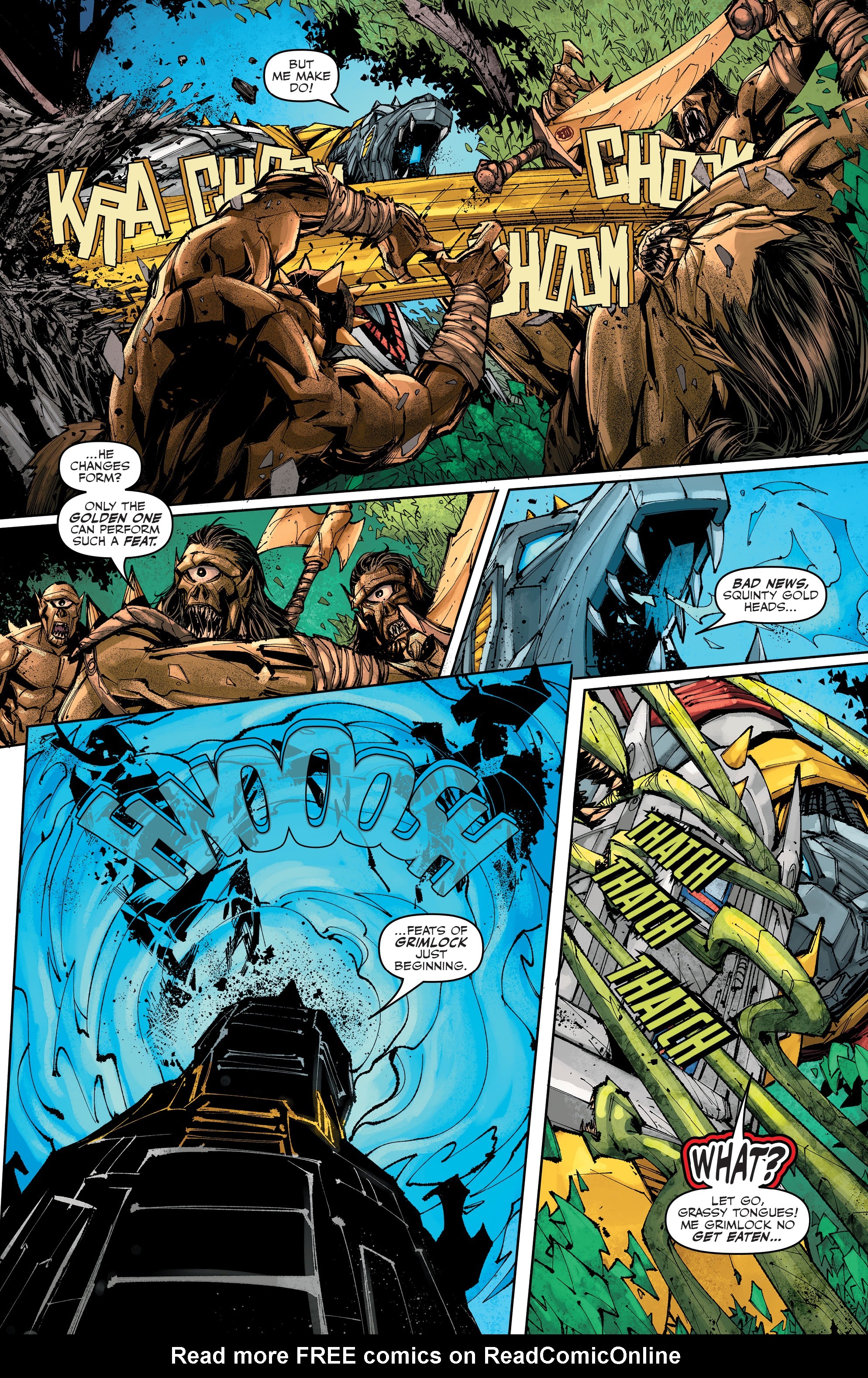Read online Transformers: King Grimlock comic -  Issue #2 - 5