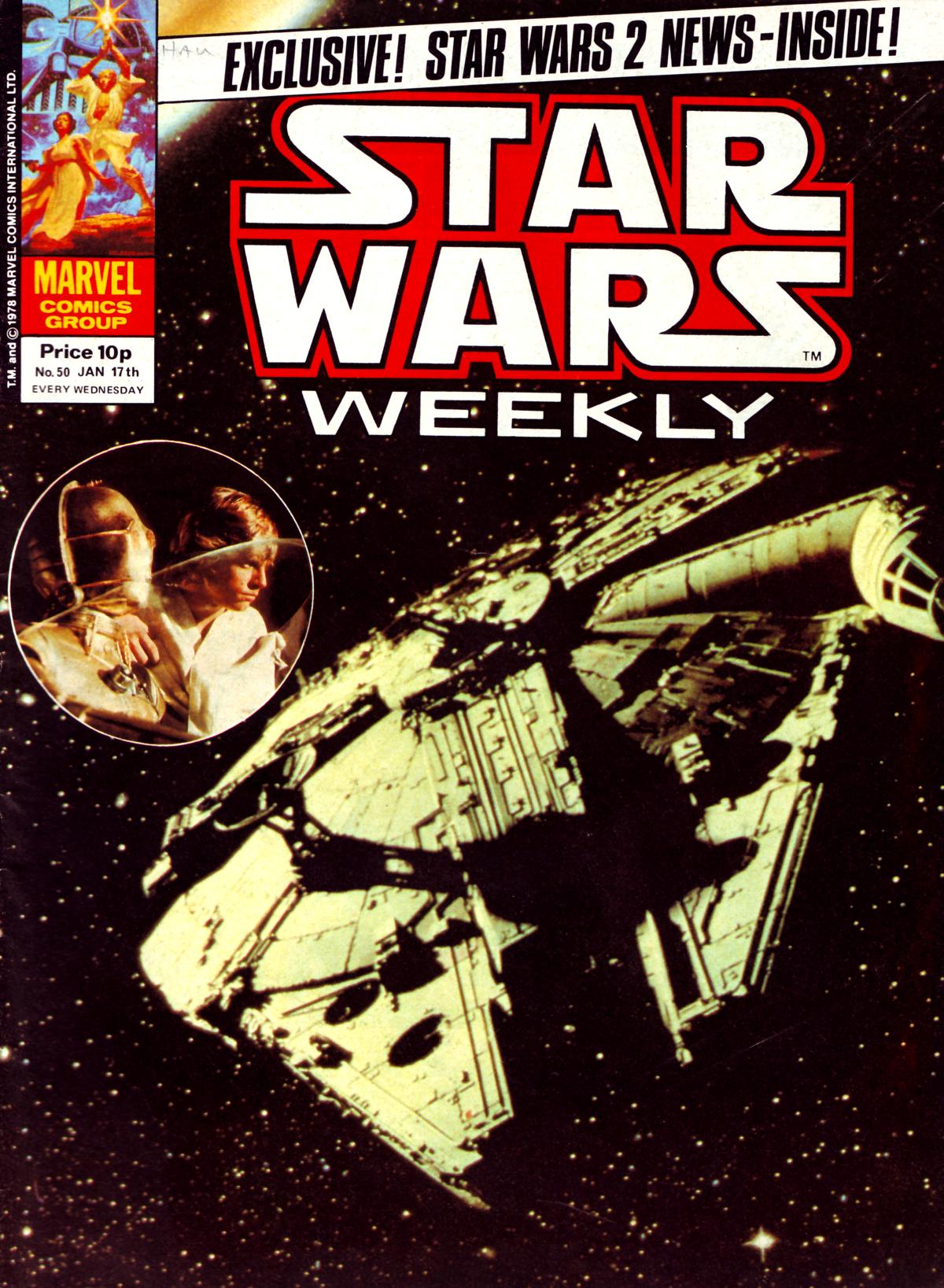 Read online Star Wars Weekly comic -  Issue #50 - 1