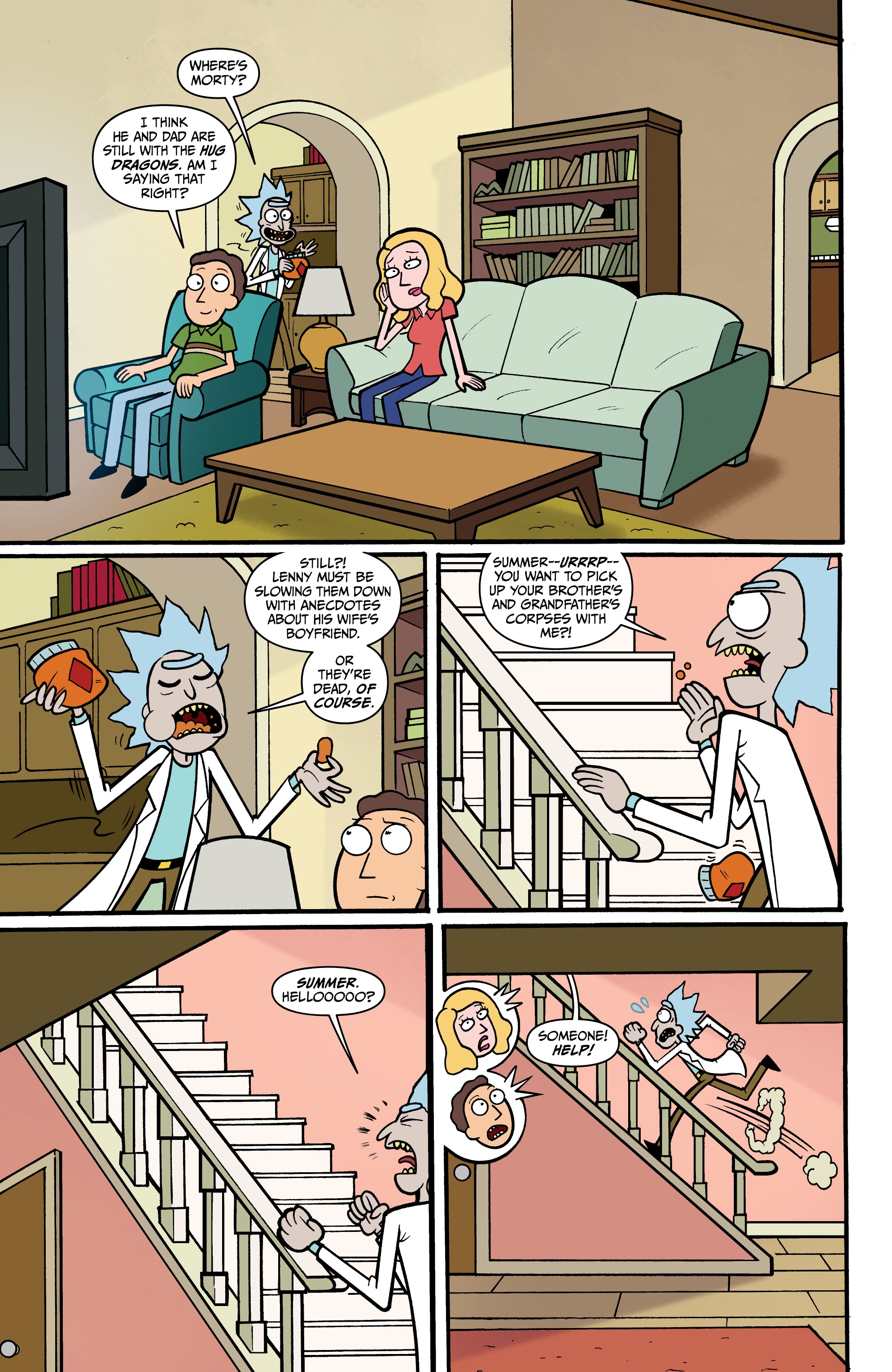 Read online Rick and Morty: Worlds Apart comic -  Issue # _TPB - 86