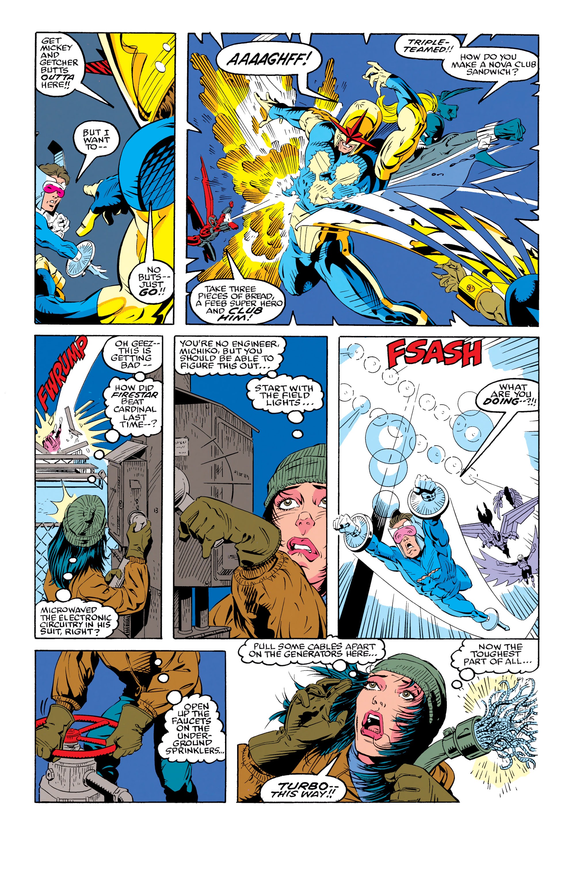 Read online The New Warriors comic -  Issue #35 - 19