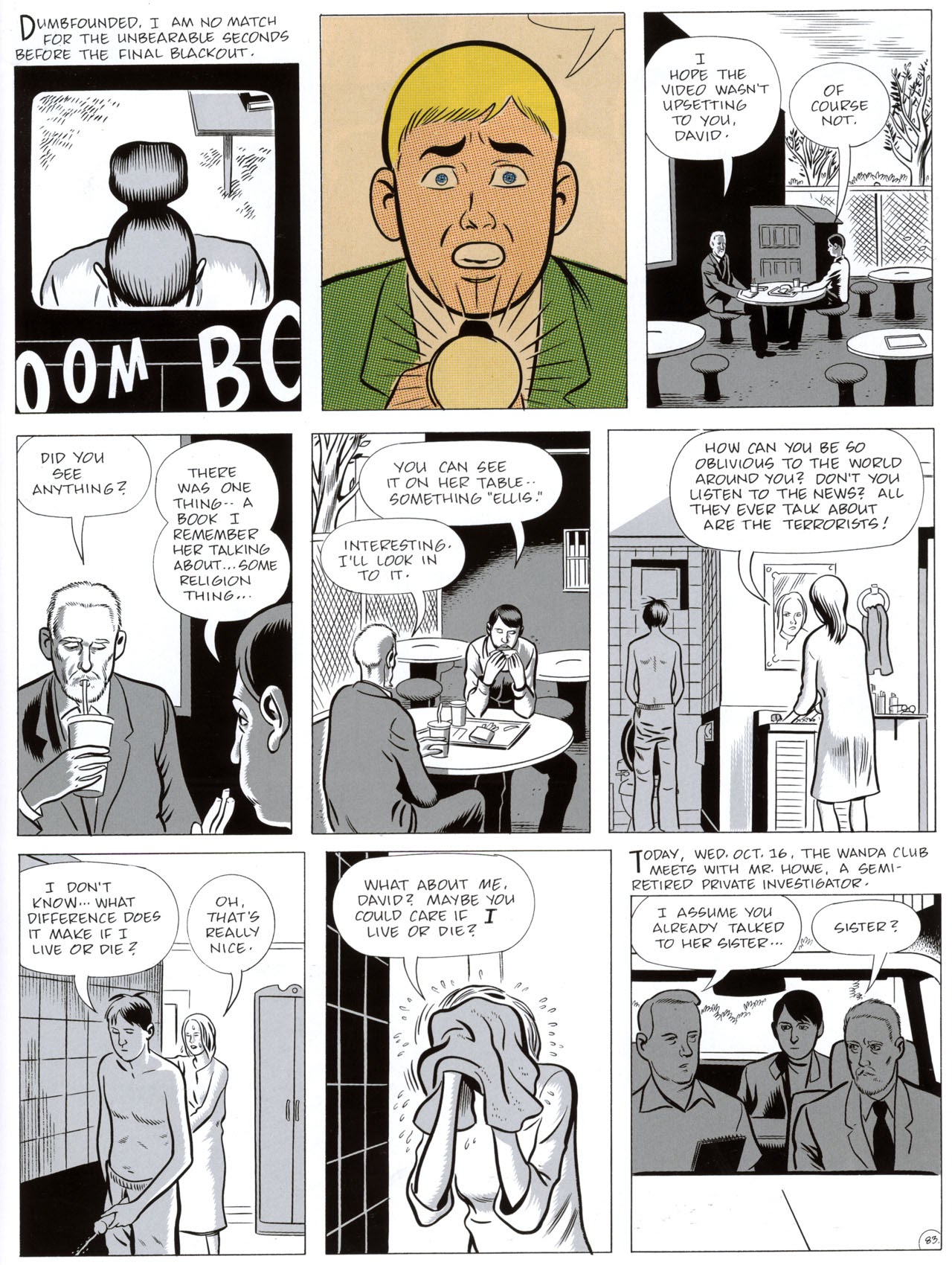 Read online David Boring comic -  Issue # TPB - 93