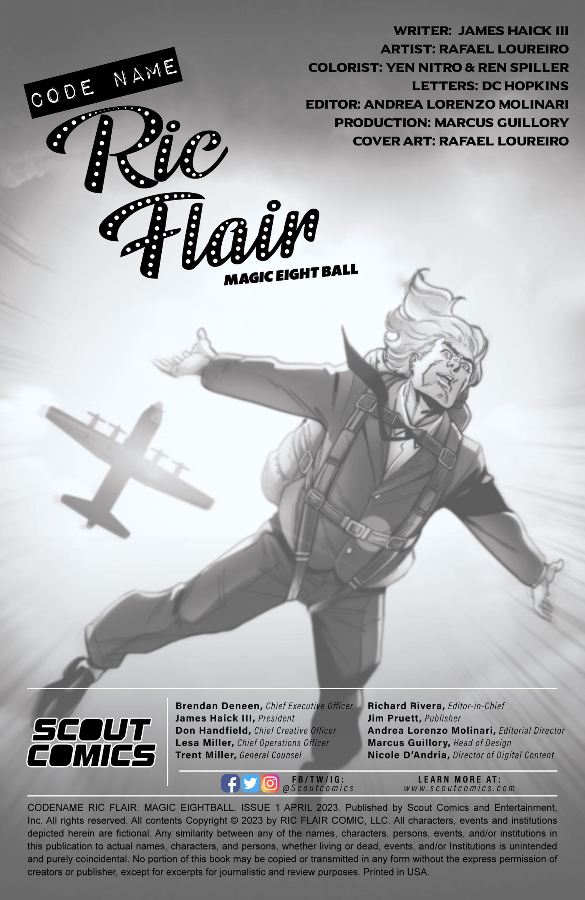 Read online Codename Ric Flair: Magic Eightball comic -  Issue # Full - 2