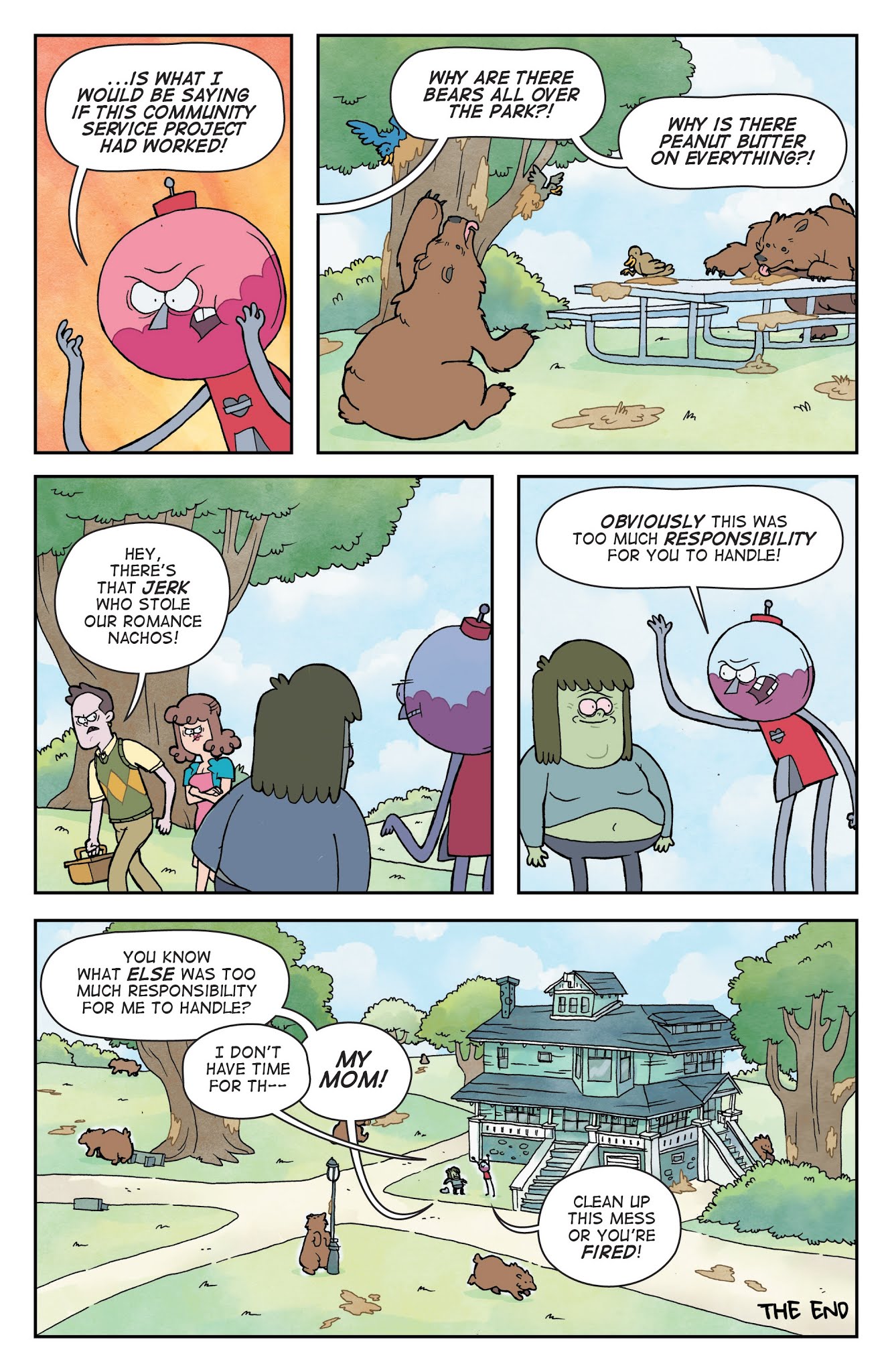 Read online Regular Show: Parks and Wreck comic -  Issue # TPB - 32