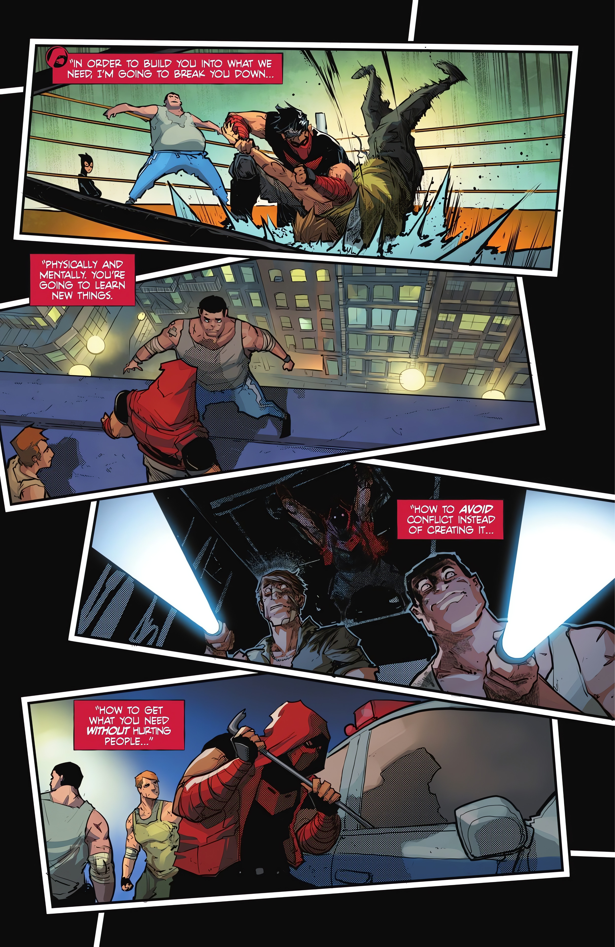 Read online Batman/Catwoman: The Gotham War: Red Hood comic -  Issue #1 - 8