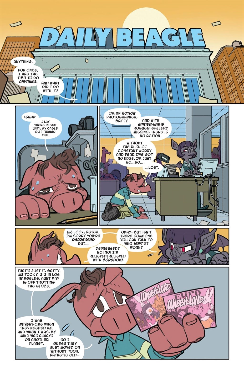 Read online Spider-Man: Spider-Verse comic -  Issue # Spider-Ham - 69