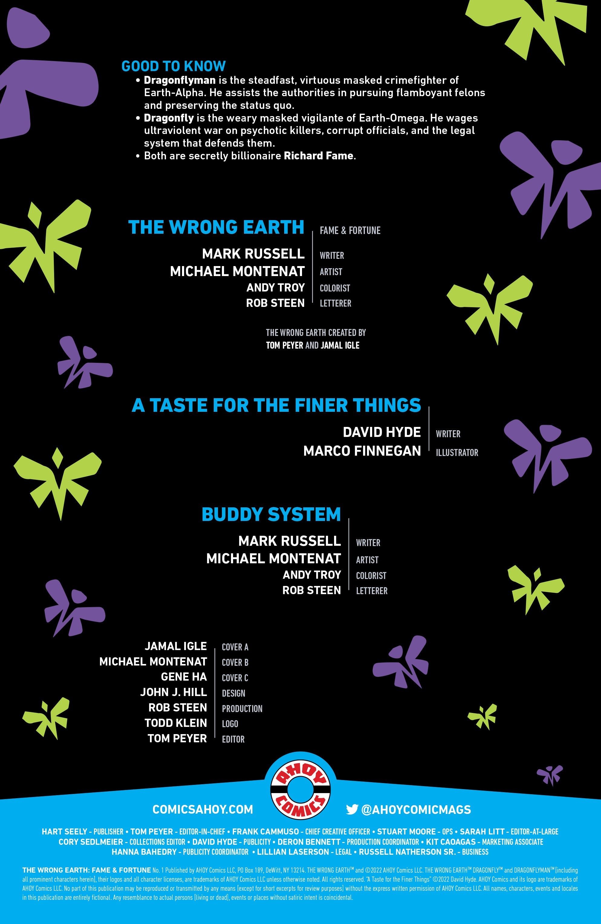 Read online The Wrong Earth: Fame & Fortune comic -  Issue # Full - 2