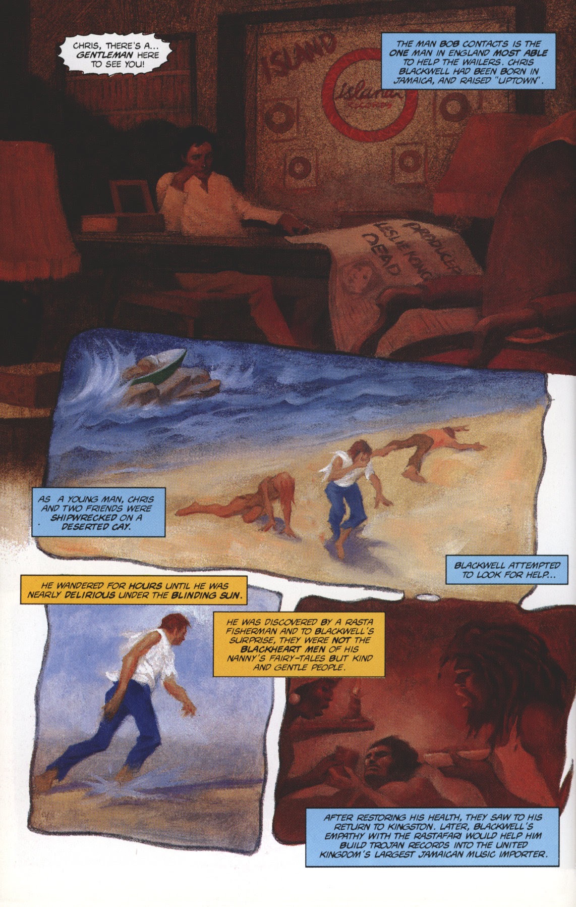 Read online Bob Marley: Tale of the Tuff Gong comic -  Issue #2 - 22