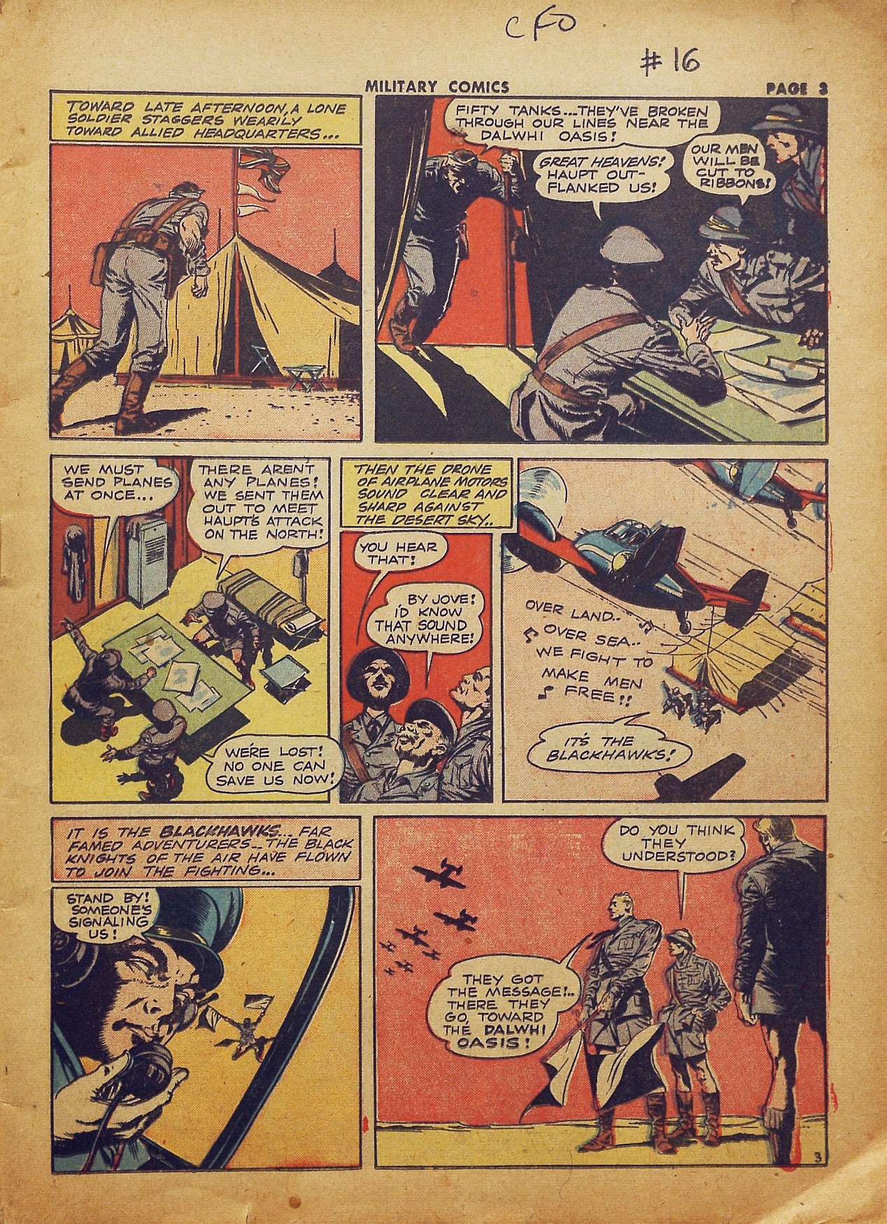 Read online Military Comics comic -  Issue #16 - 5