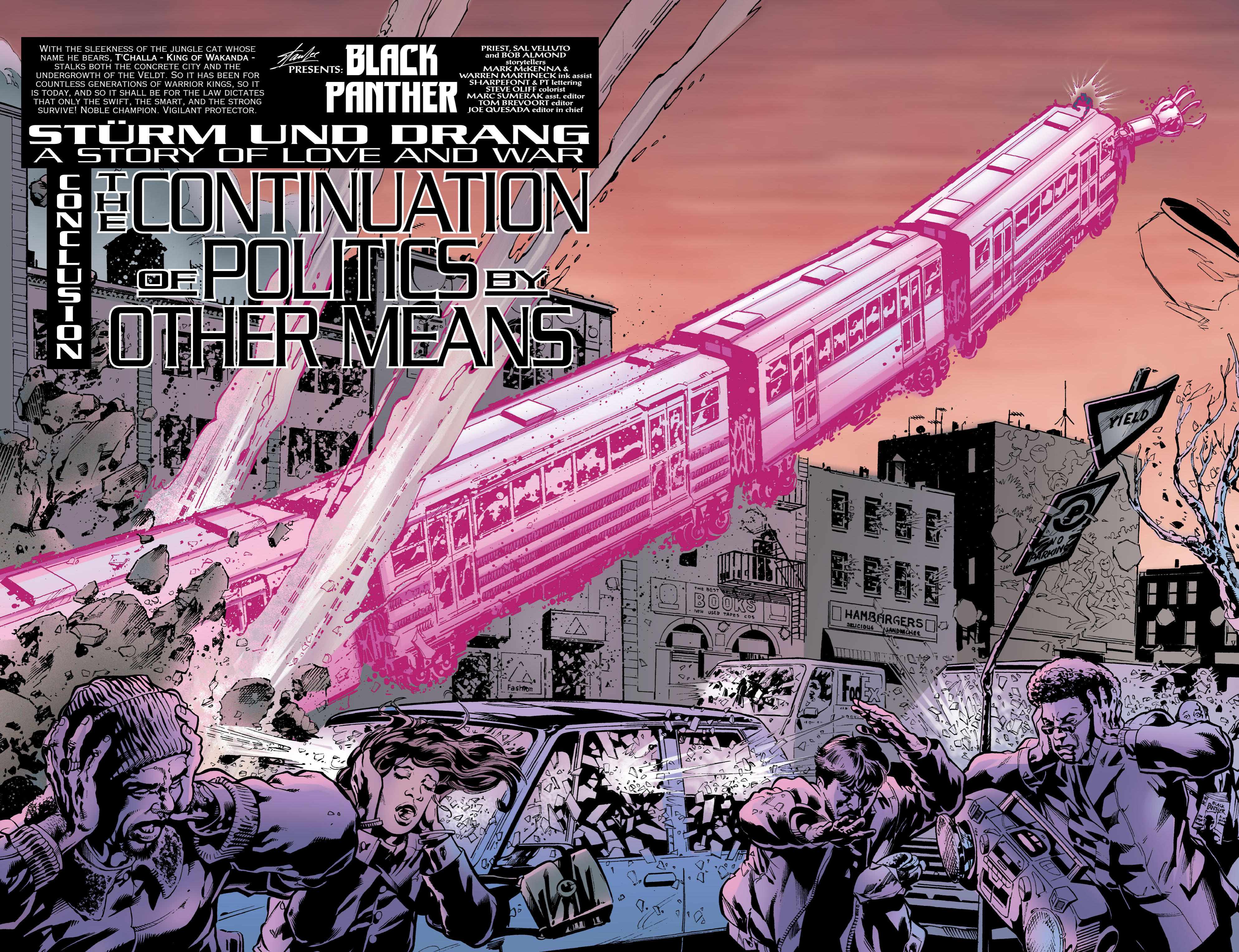 Read online Black Panther by Christopher Priest Omnibus comic -  Issue # TPB (Part 7) - 67