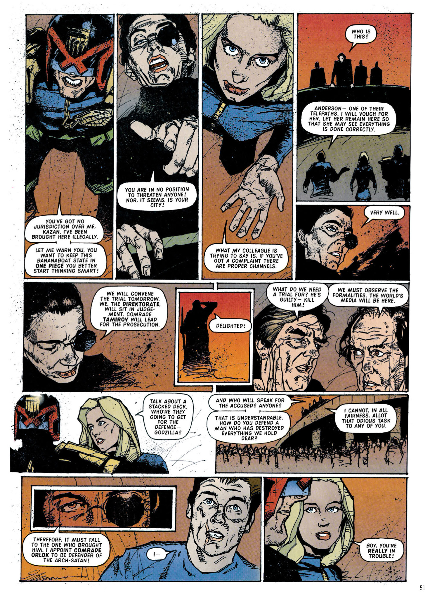 Read online Judge Dredd: The Complete Case Files comic -  Issue # TPB 30 - 53