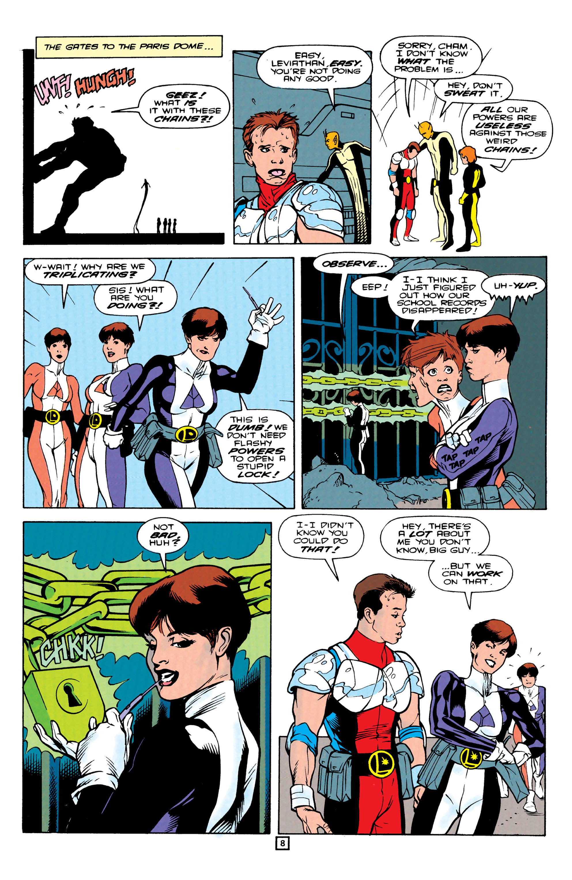 Read online Legionnaires comic -  Issue #12 - 9