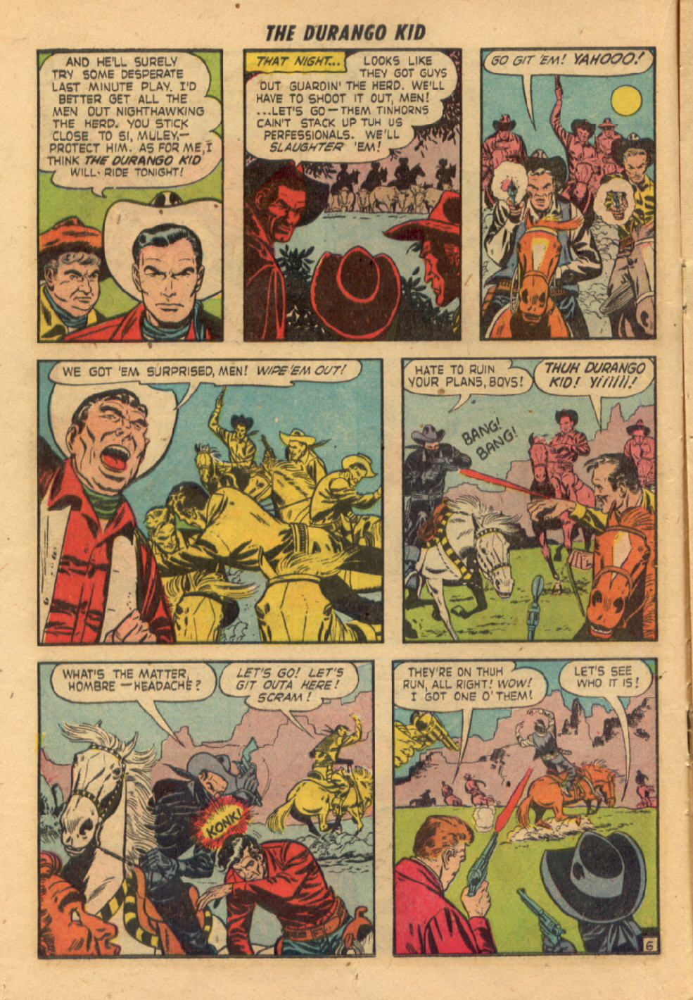 Read online Charles Starrett as The Durango Kid comic -  Issue #12 - 16