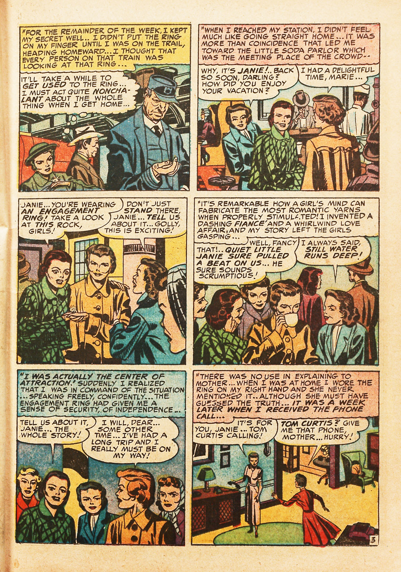 Read online Young Love (1949) comic -  Issue #17 - 5