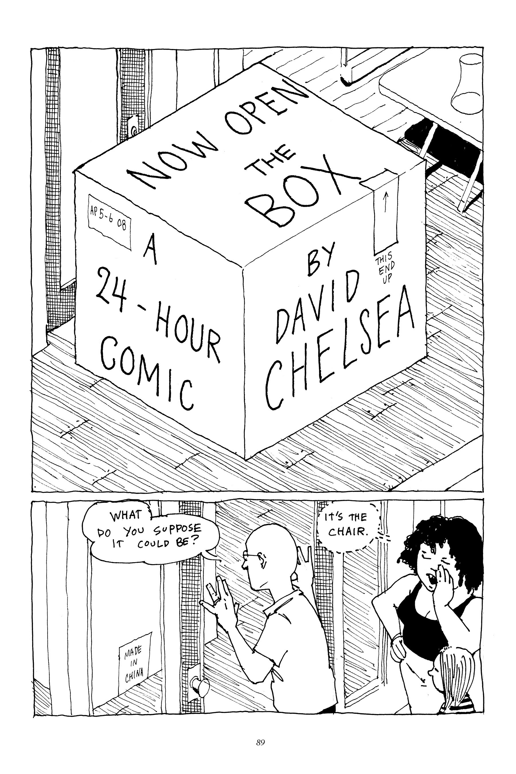 Read online Sleepless and Other Stories: David Chelsea’s 24-Hour Comics comic -  Issue # TPB (Part 1) - 91