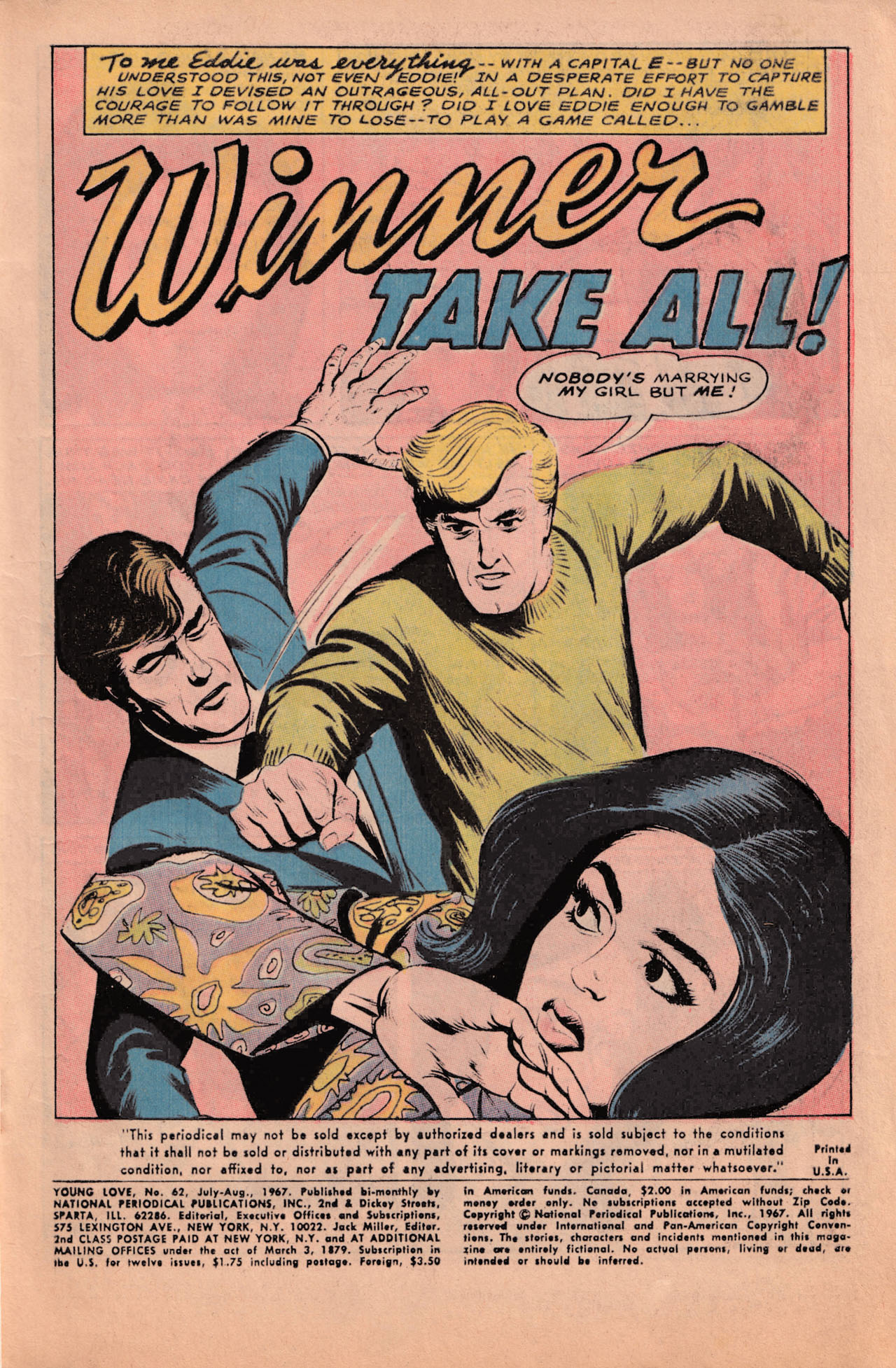 Read online Young Love (1963) comic -  Issue #62 - 3
