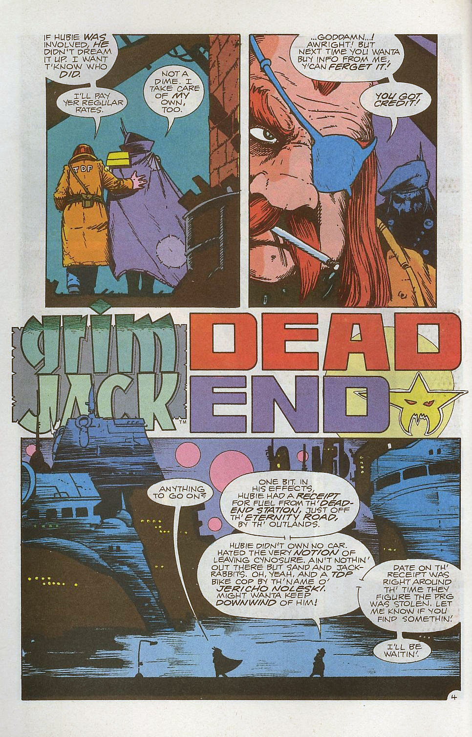 Read online Grimjack comic -  Issue #5 - 5