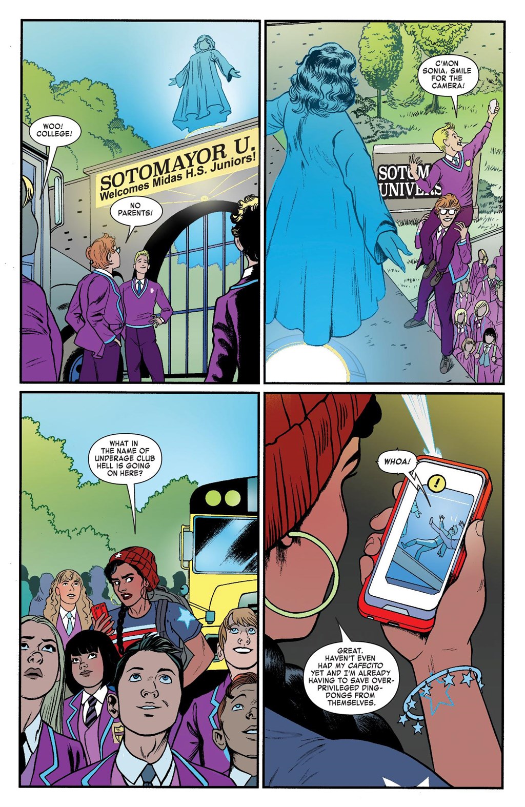 Read online Marvel-Verse (2020) comic -  Issue # America Chavez - 69