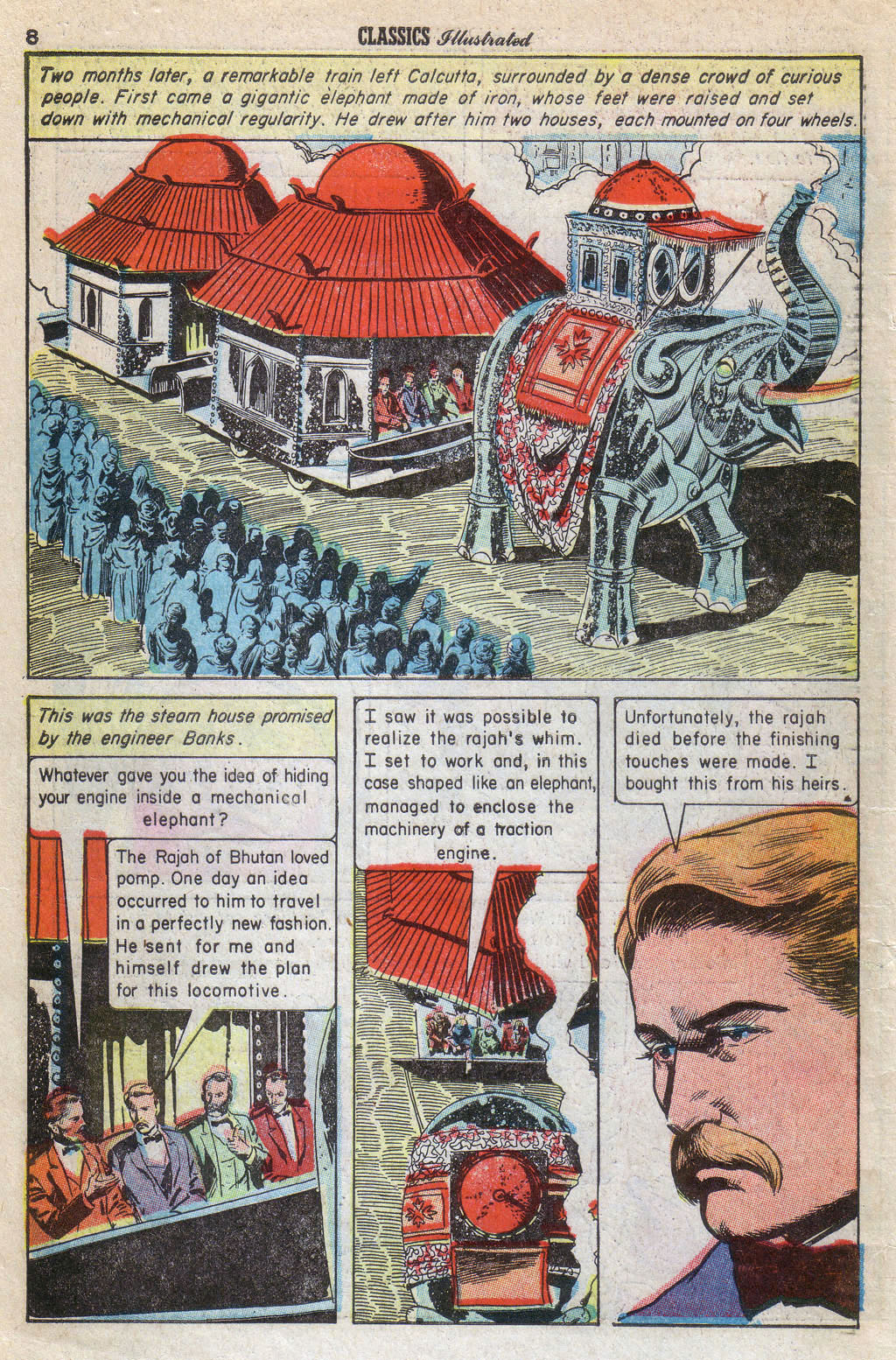 Read online Classics Illustrated comic -  Issue #166 - 10
