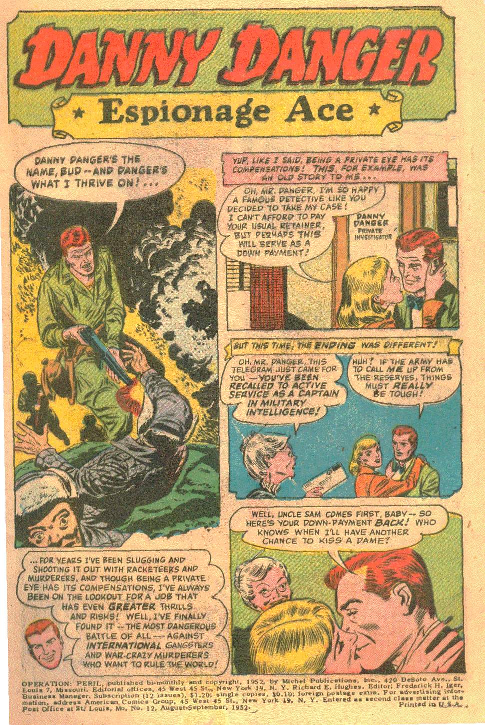 Read online Operation: Peril comic -  Issue #12 - 3