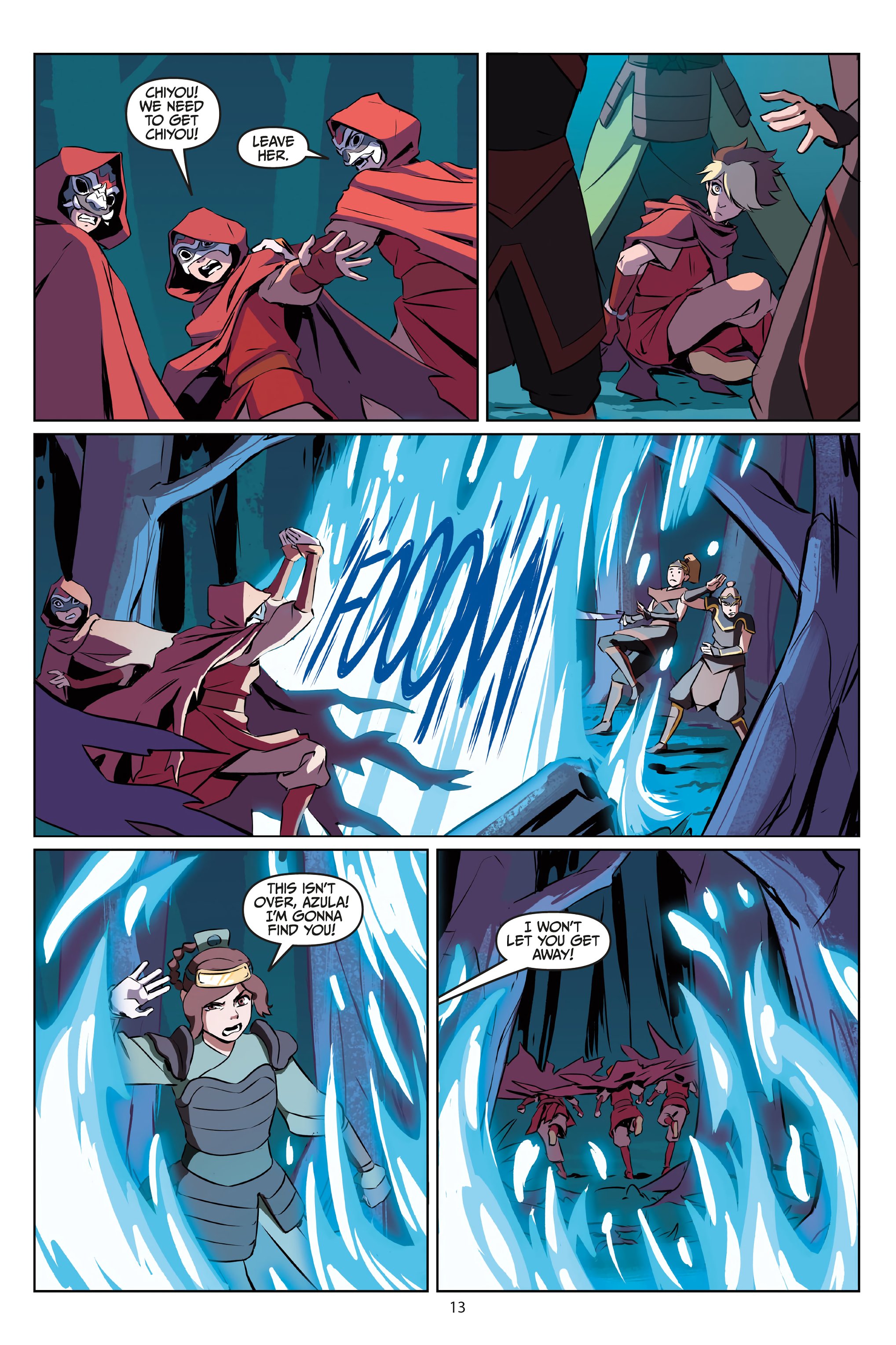 Read online Avatar: The Last Airbender - Azula in the Spirit Temple comic -  Issue # TPB - 14