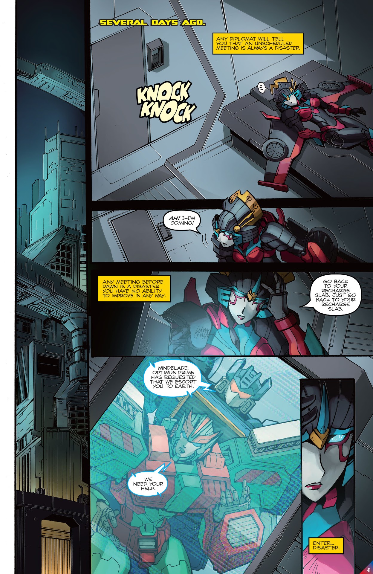 Read online Transformers: The IDW Collection Phase Three comic -  Issue # TPB 1 (Part 1) - 41