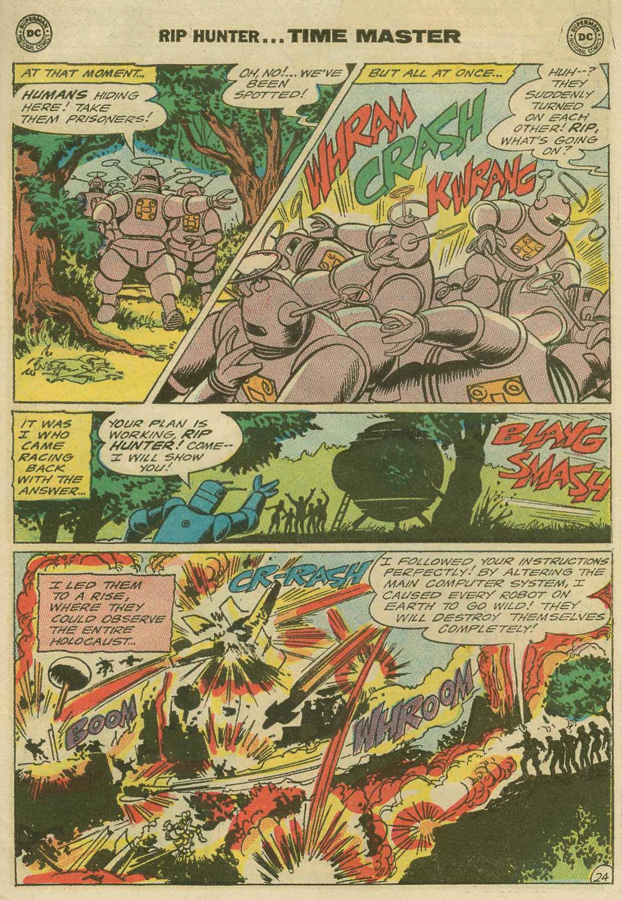 Read online Rip Hunter...Time Master comic -  Issue #27 - 31