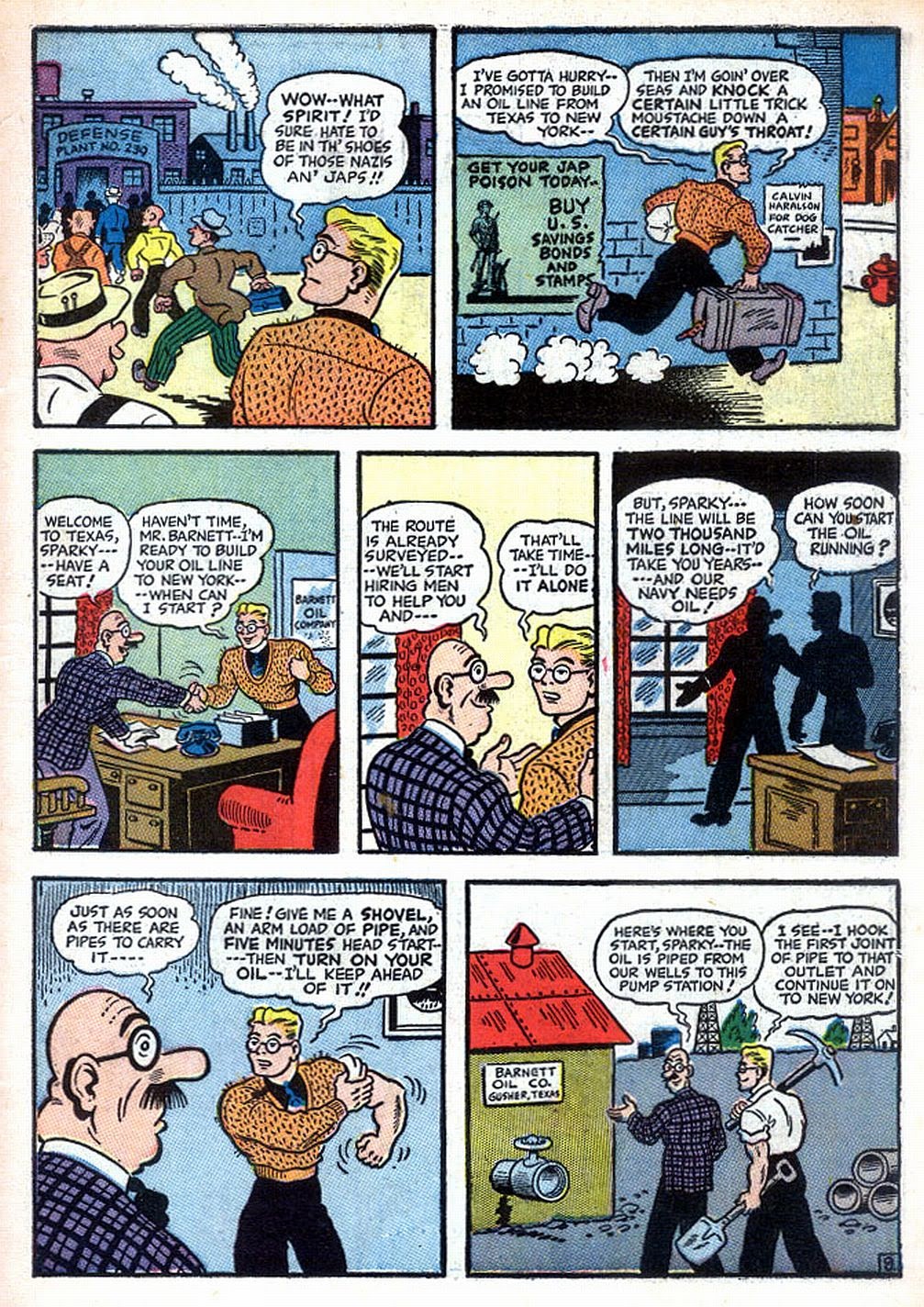 Read online Sparky Watts comic -  Issue #1 - 11