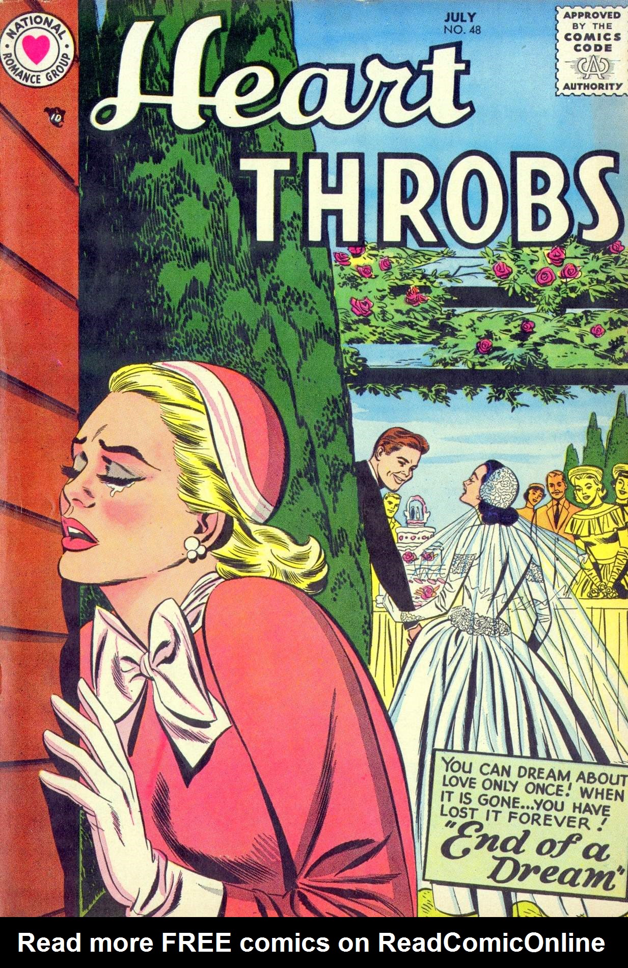 Read online Heart Throbs comic -  Issue #48 - 1