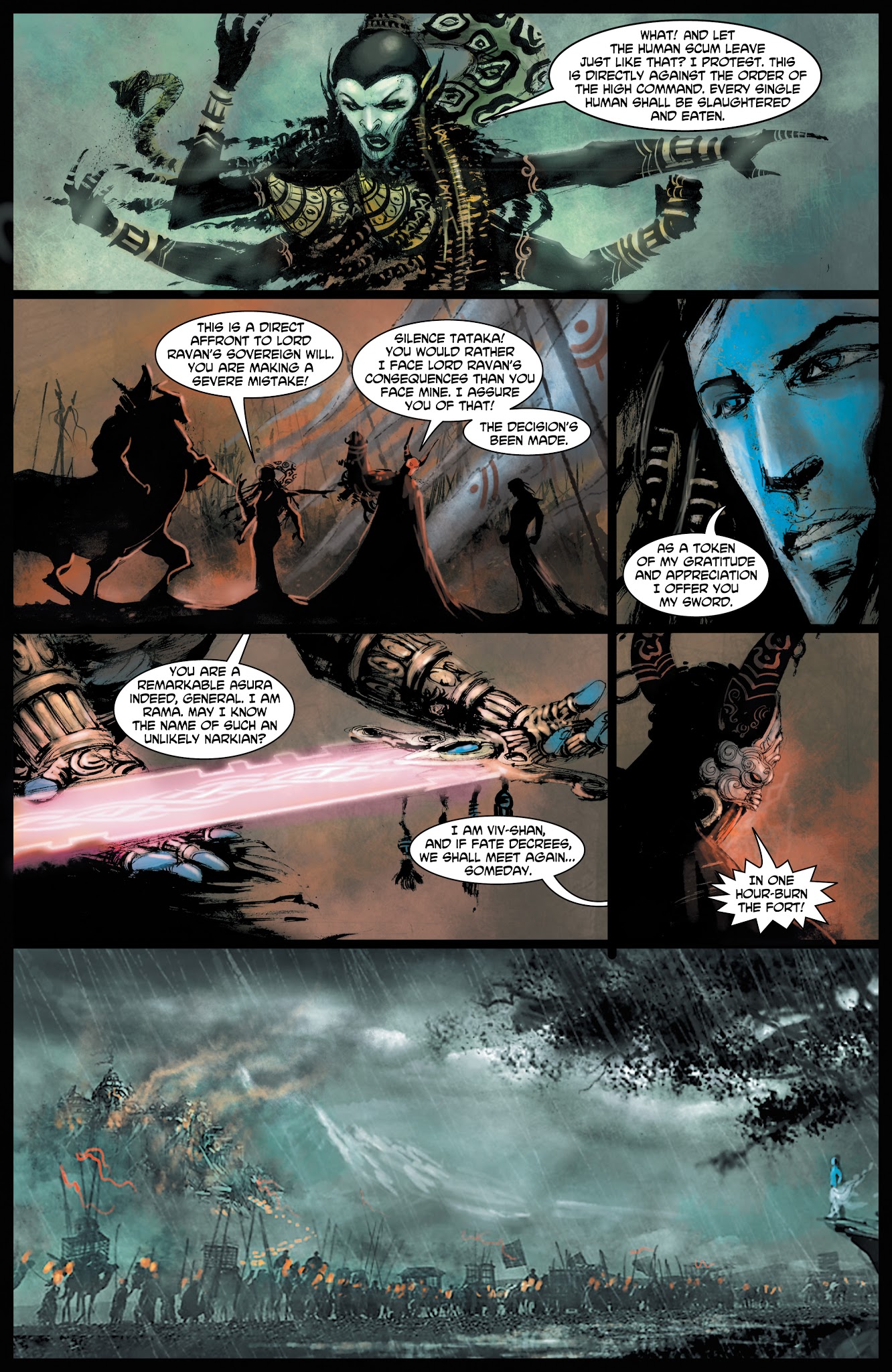 Read online Ramayan 3392 A.D. comic -  Issue #2 - 21