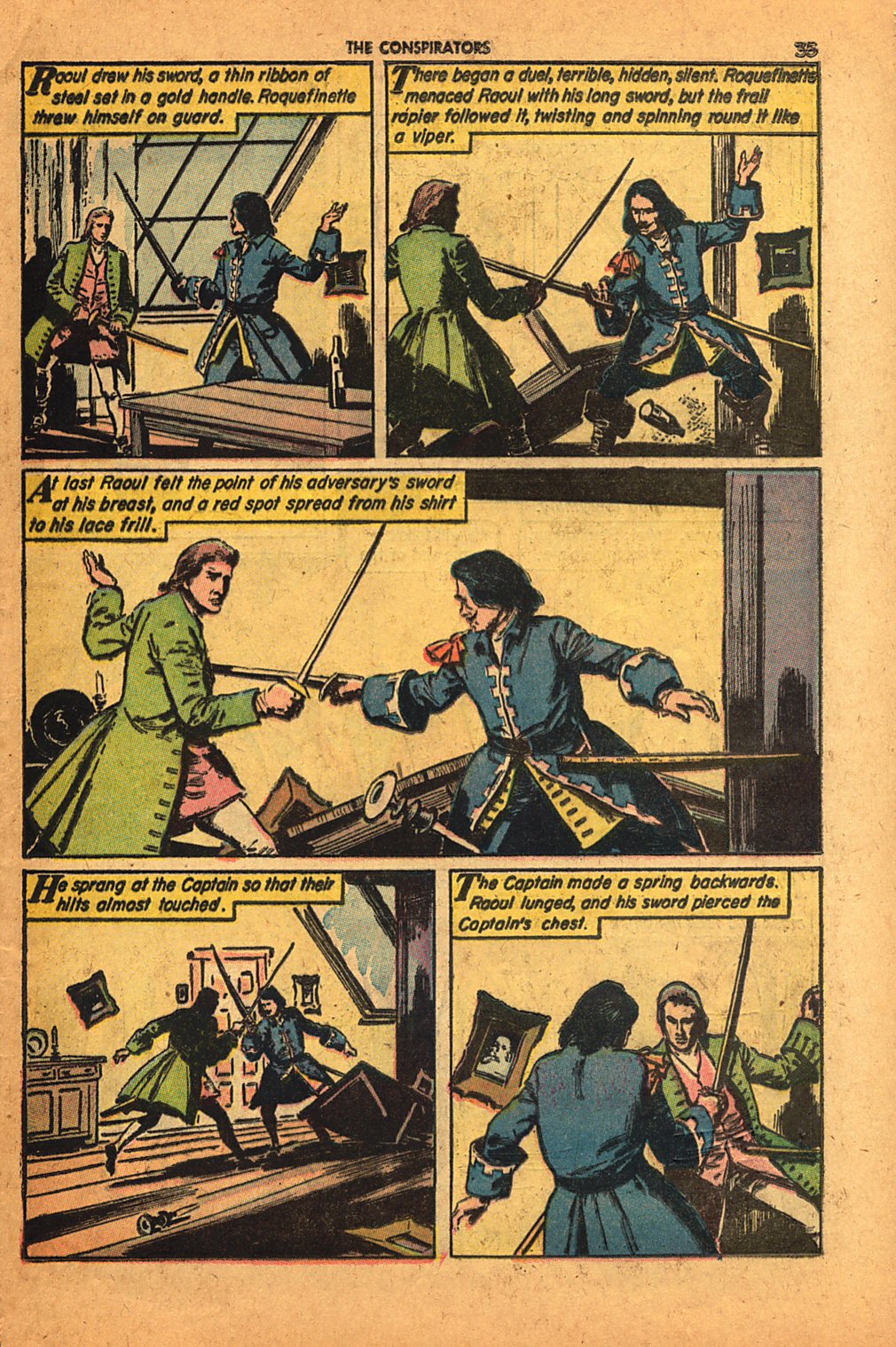 Read online Classics Illustrated comic -  Issue #158 - 37