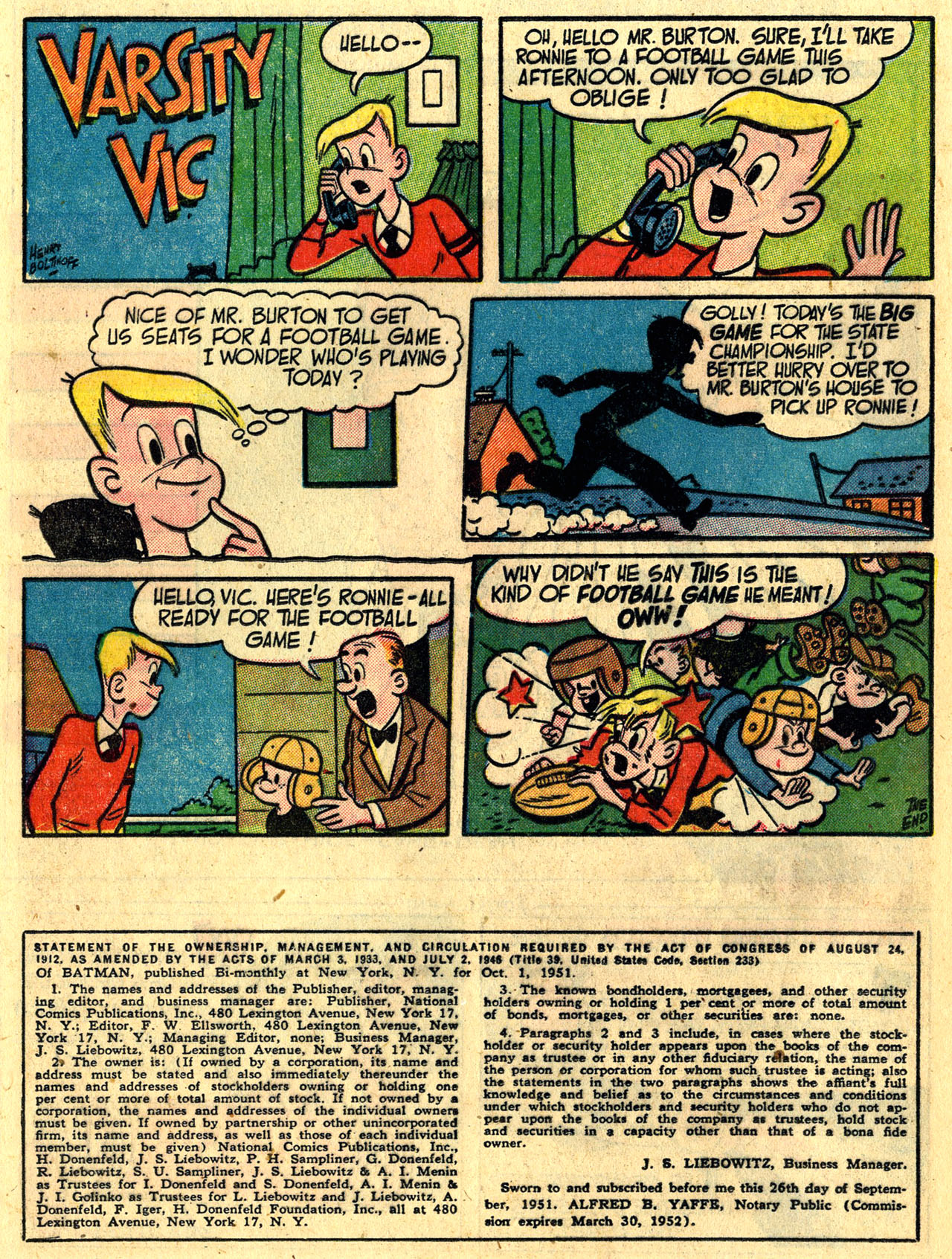 Read online Batman (1940) comic -  Issue #69 - 36