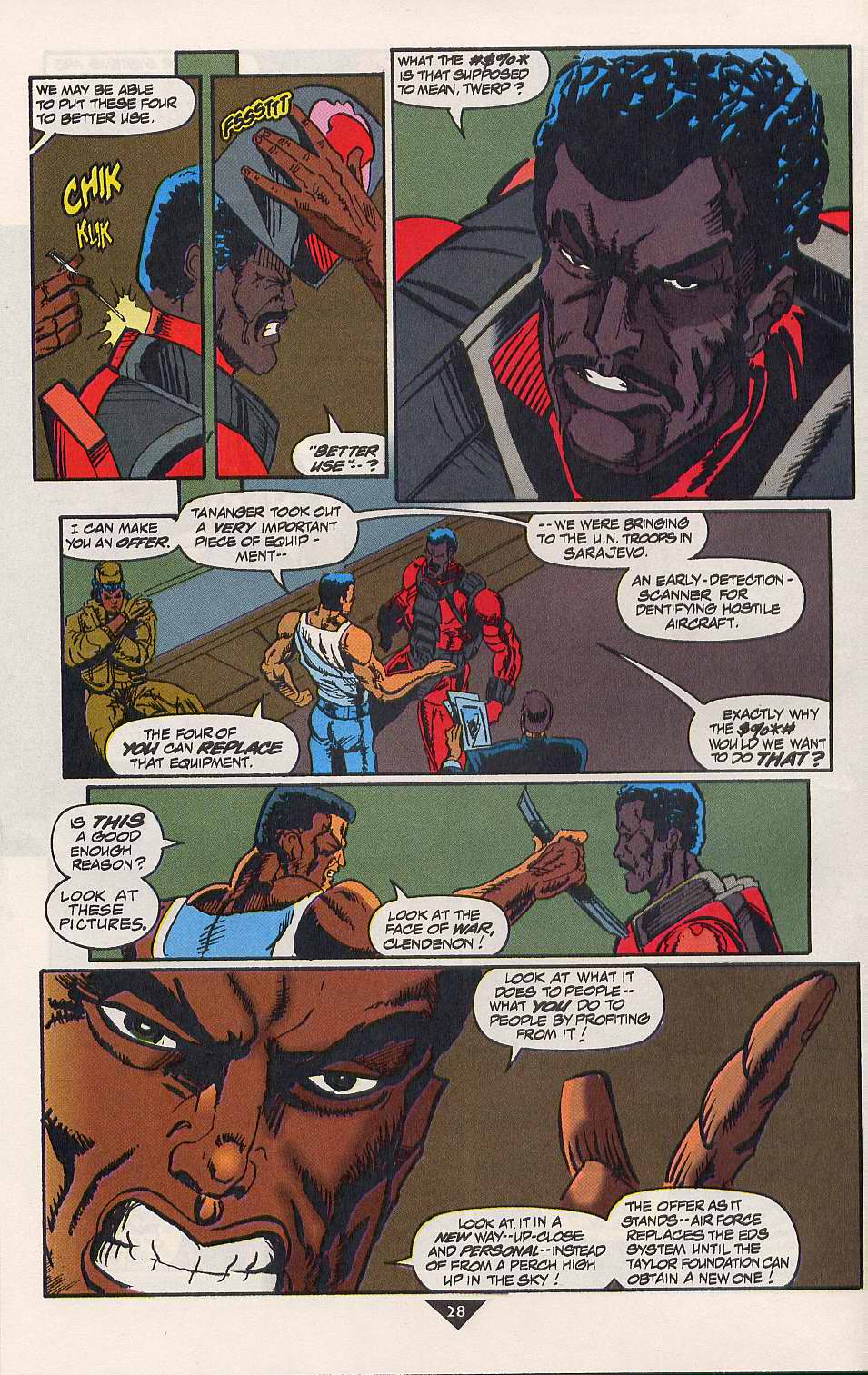 Read online Night Thrasher comic -  Issue #5 - 22
