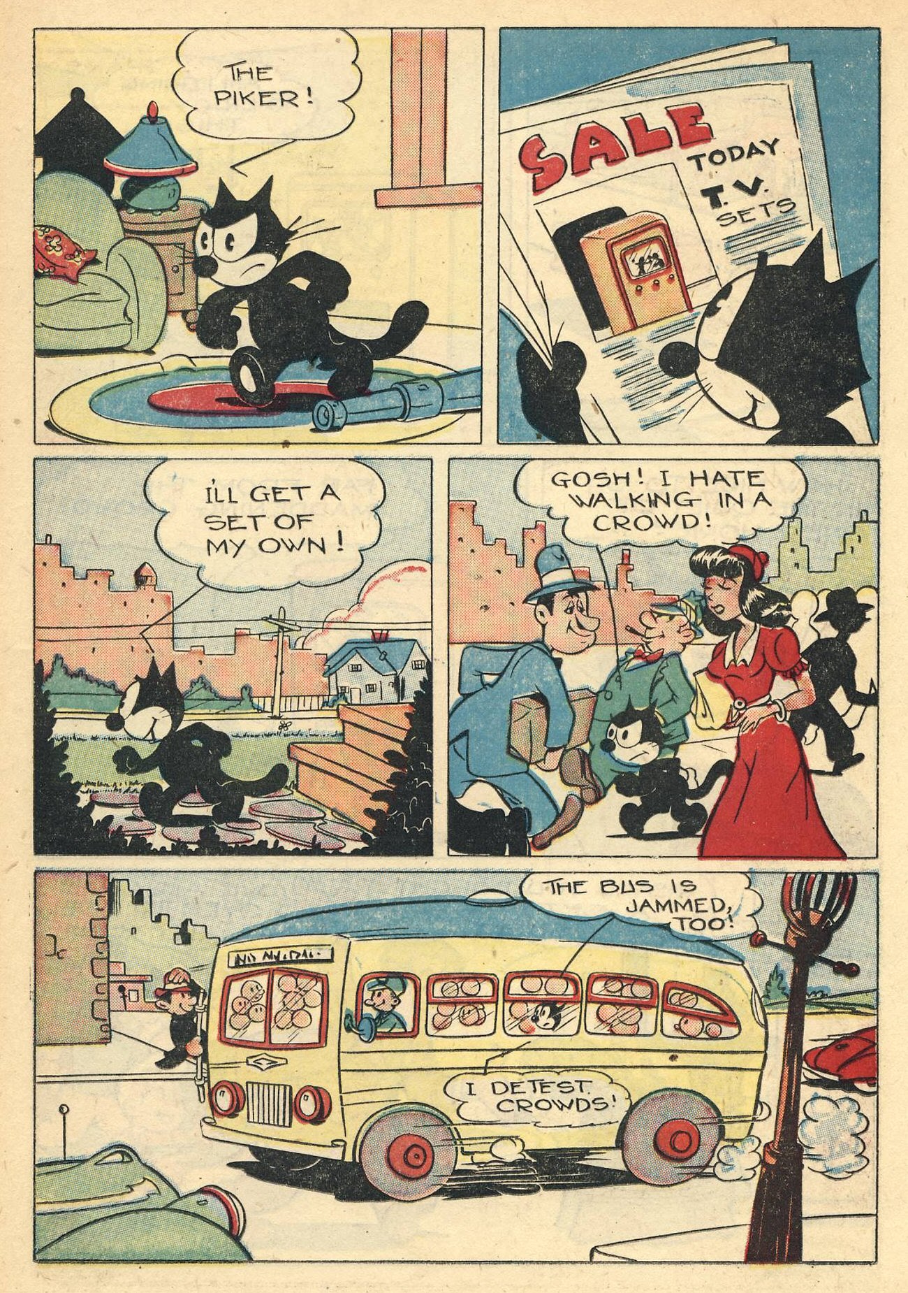 Read online Felix the Cat (1948) comic -  Issue #11 - 17